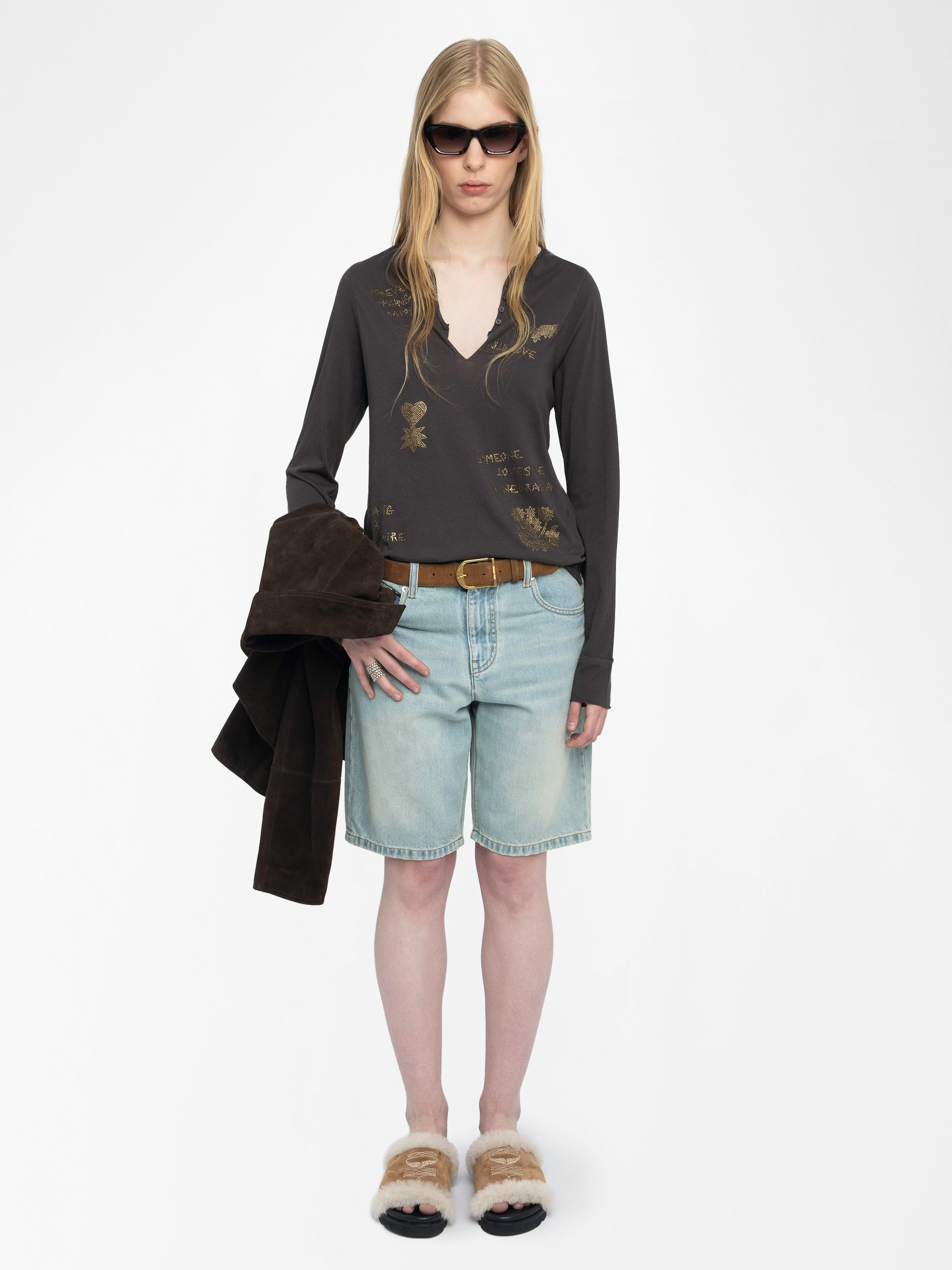 Mules Teddy Bare Shearling