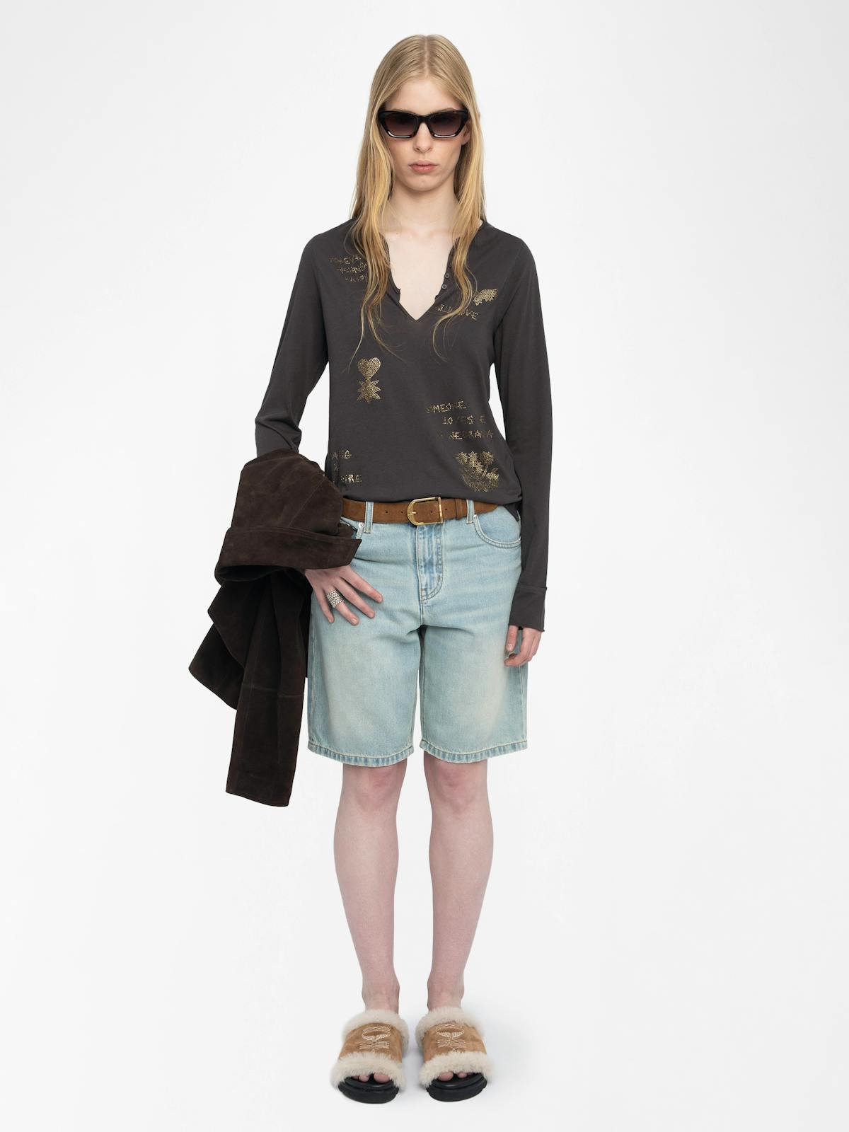 Mules Teddy Bare Shearling