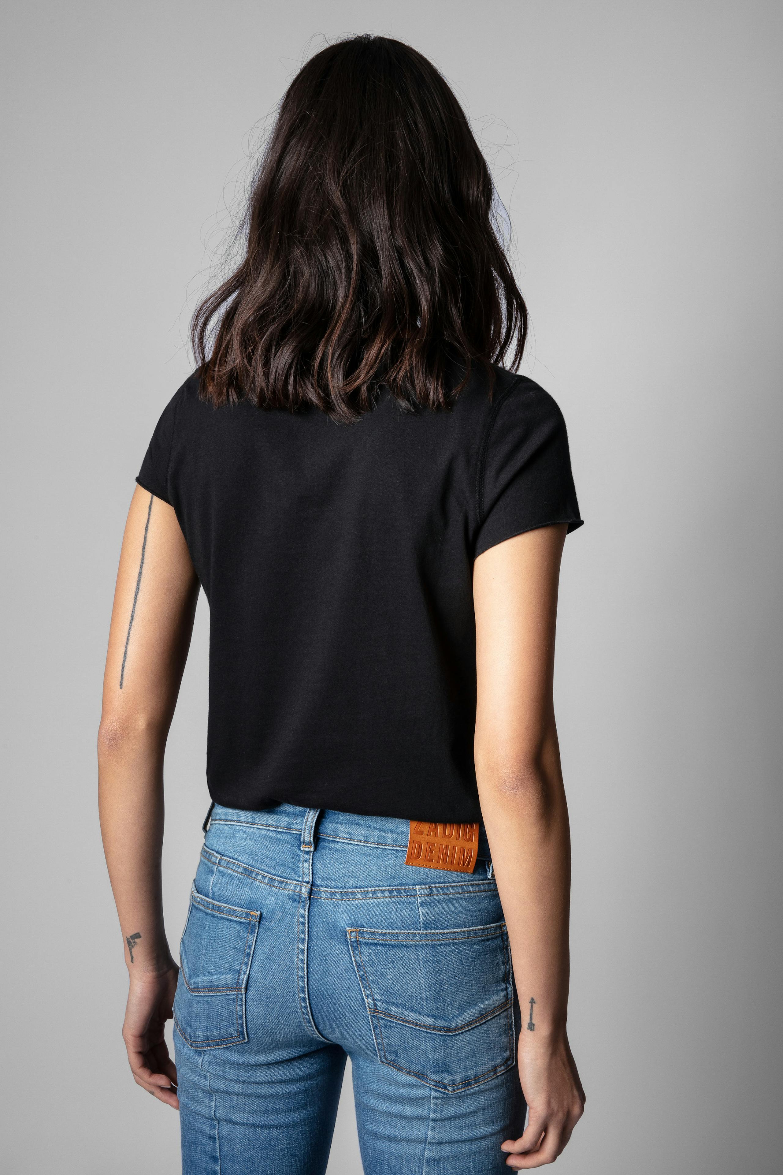 Camo Skull Strass T-Shirt 3