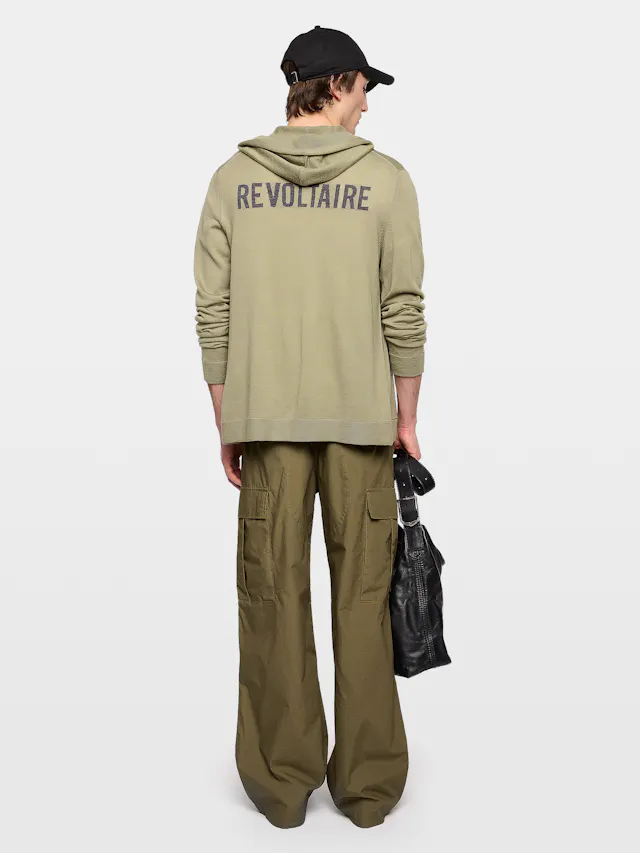 Clash Cardigan 100% Wool