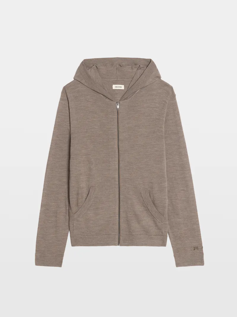 Clash 100% Wool Cardigan