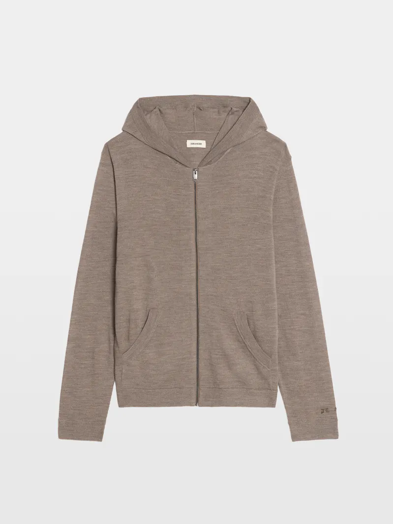 Clash 100% Wool Cardigan
