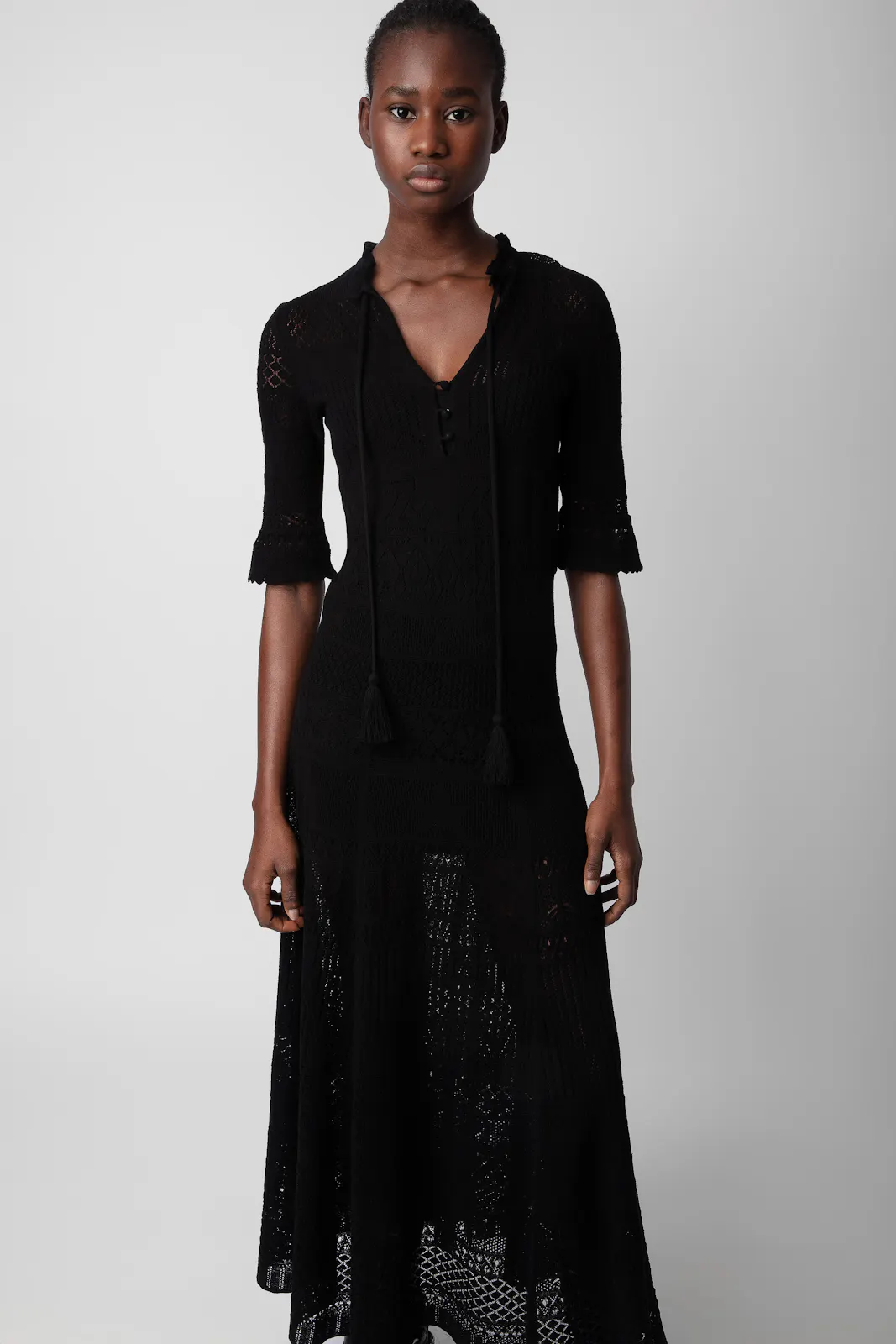 zadig and voltaire crochet dress Imany Dress by Zadig & Voltaire at THE MILE