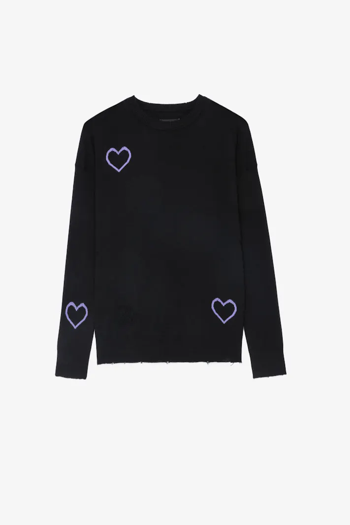Gaby Heart Sweater