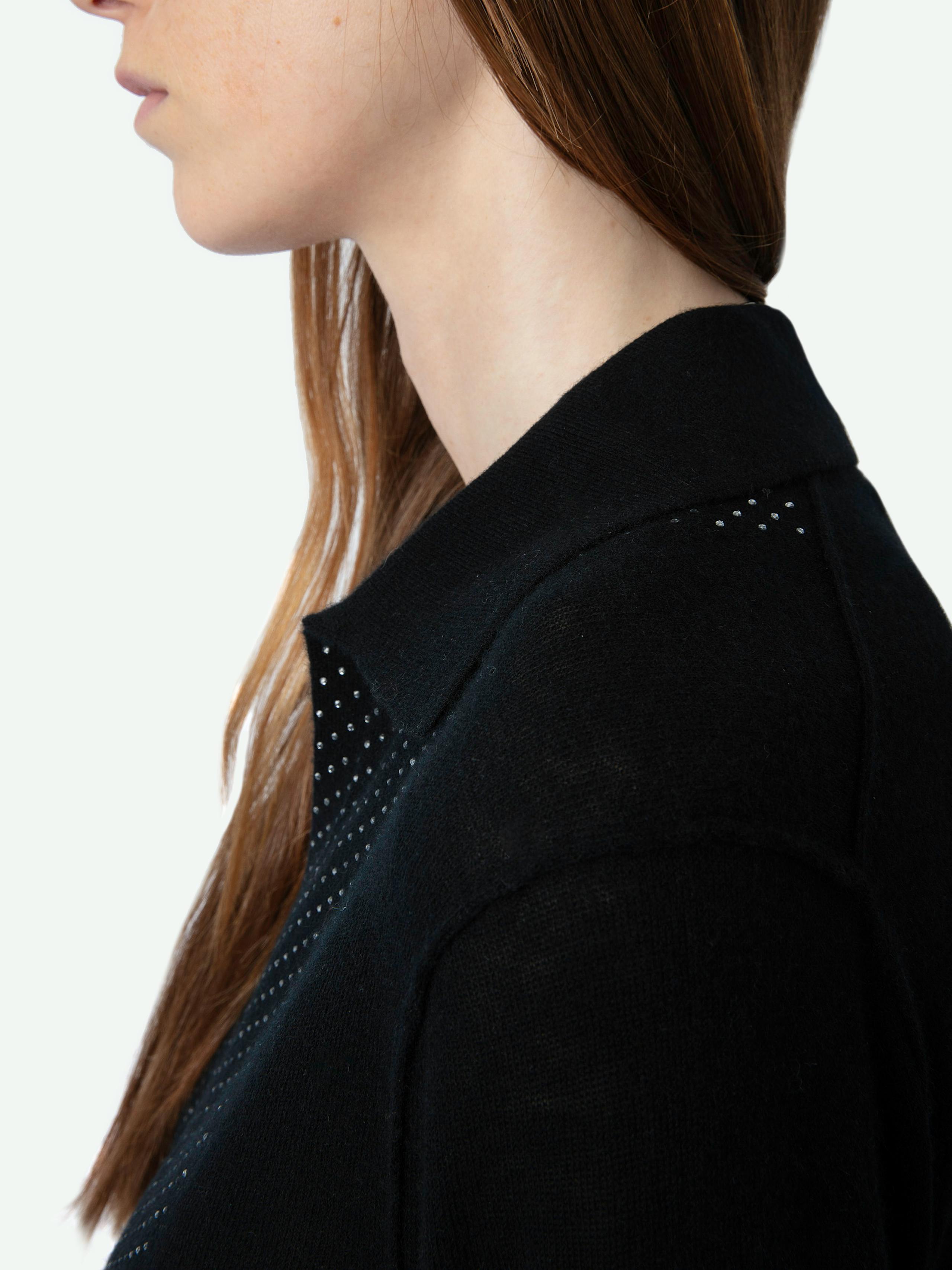 Sally Diamante Cashmere Sweater 5