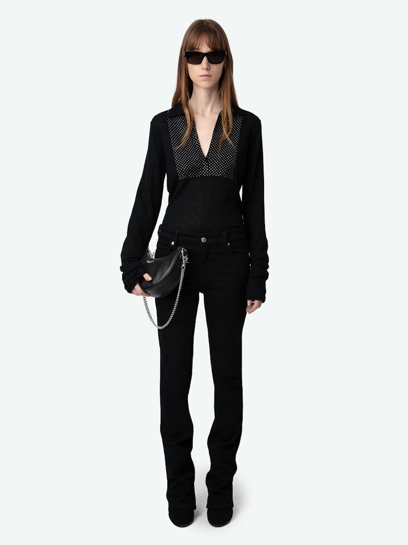 Sally Diamante Cashmere Sweater