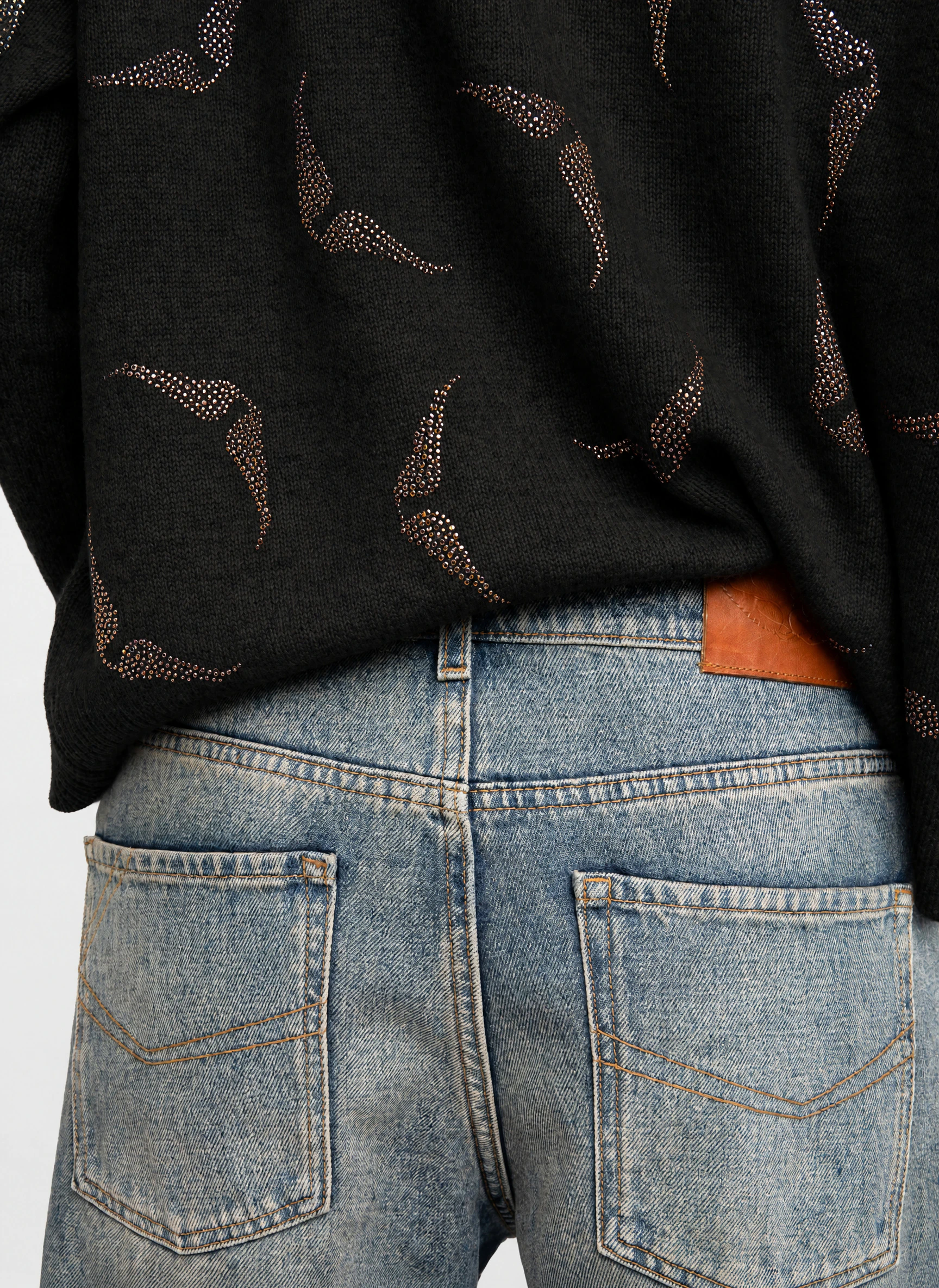 Markuz Diamanté Wings Sweater