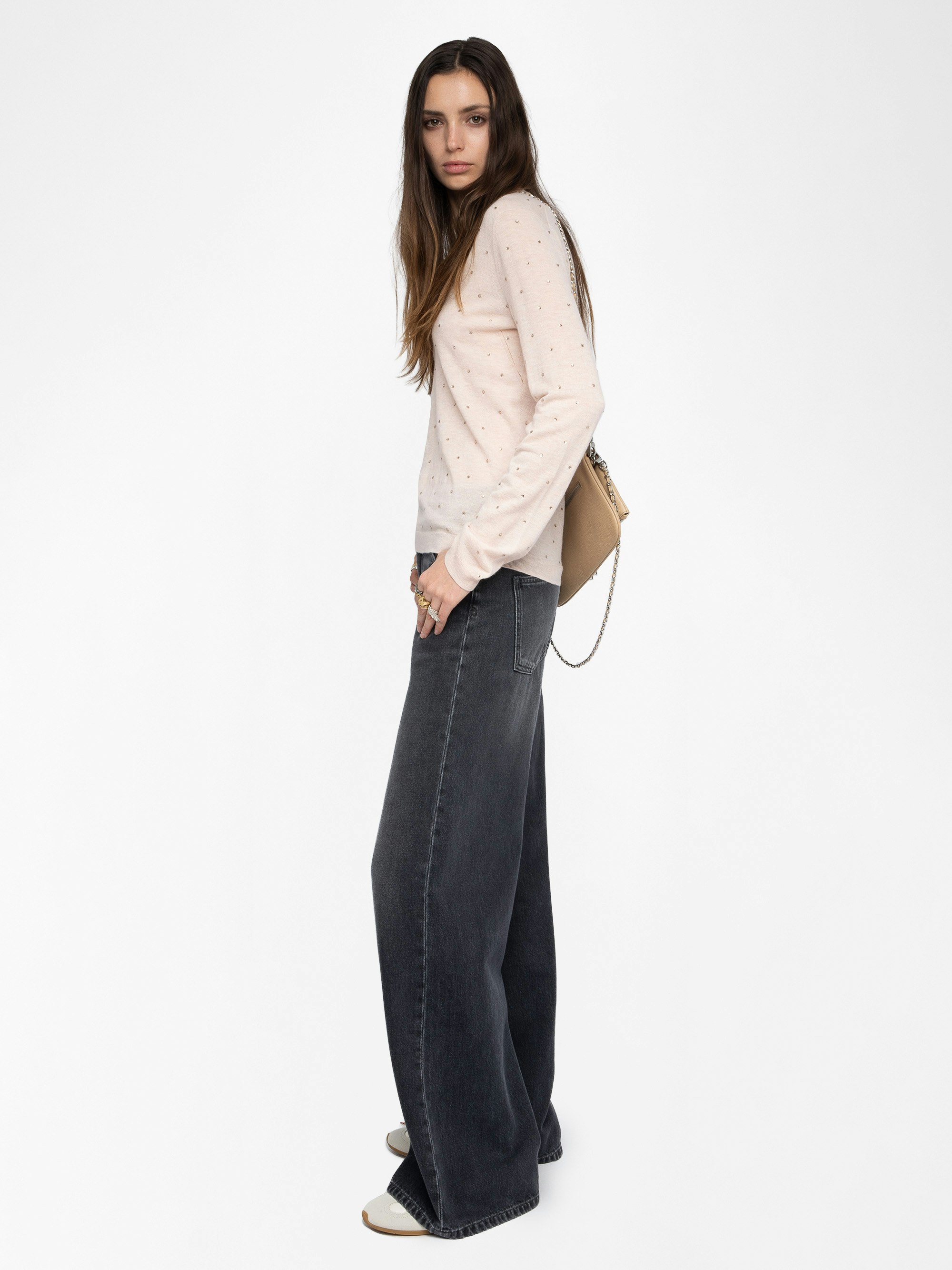 Rivy Embellished Cashmere Sweater