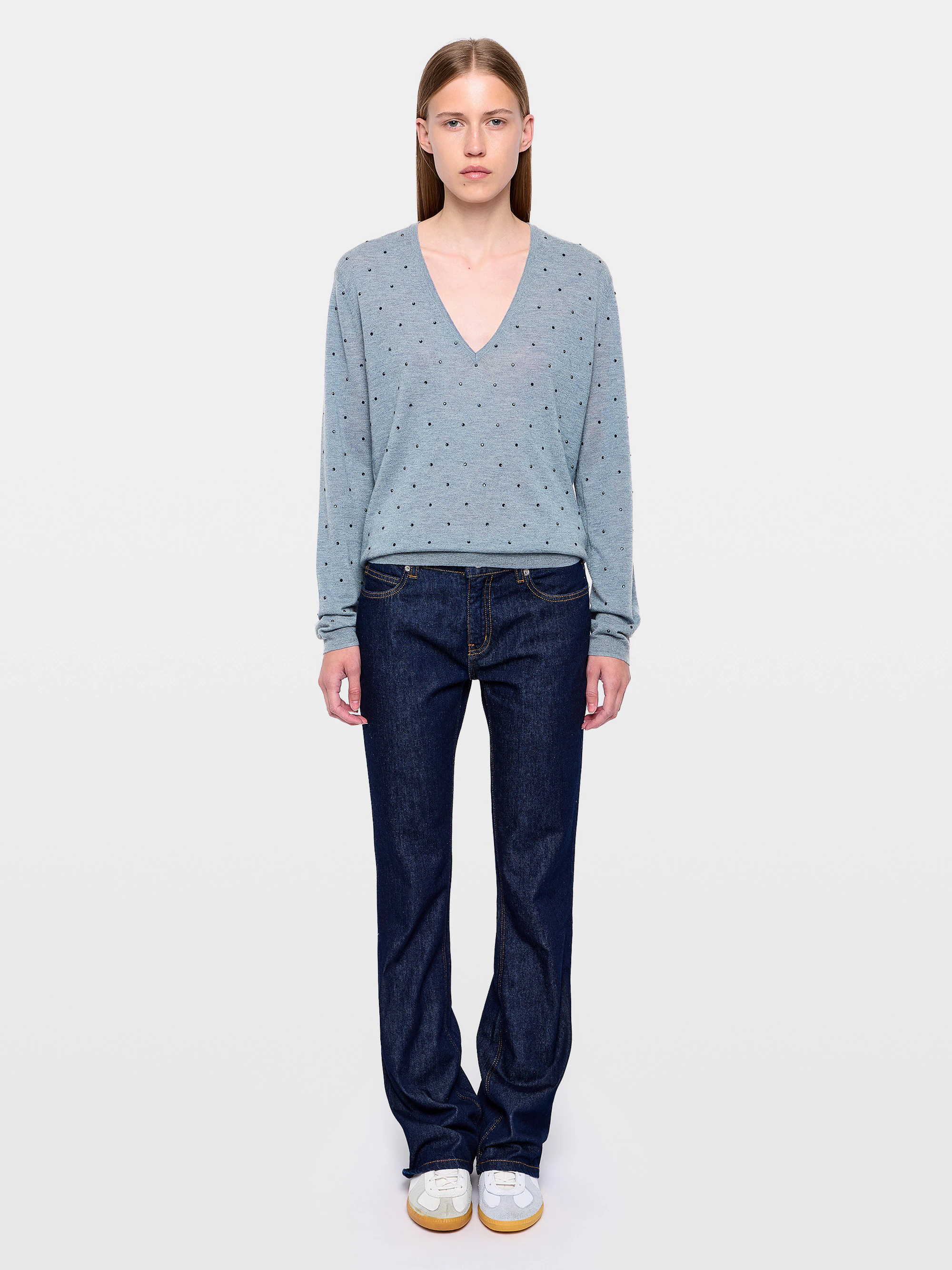 Rivy Embellished Cashmere Sweater
