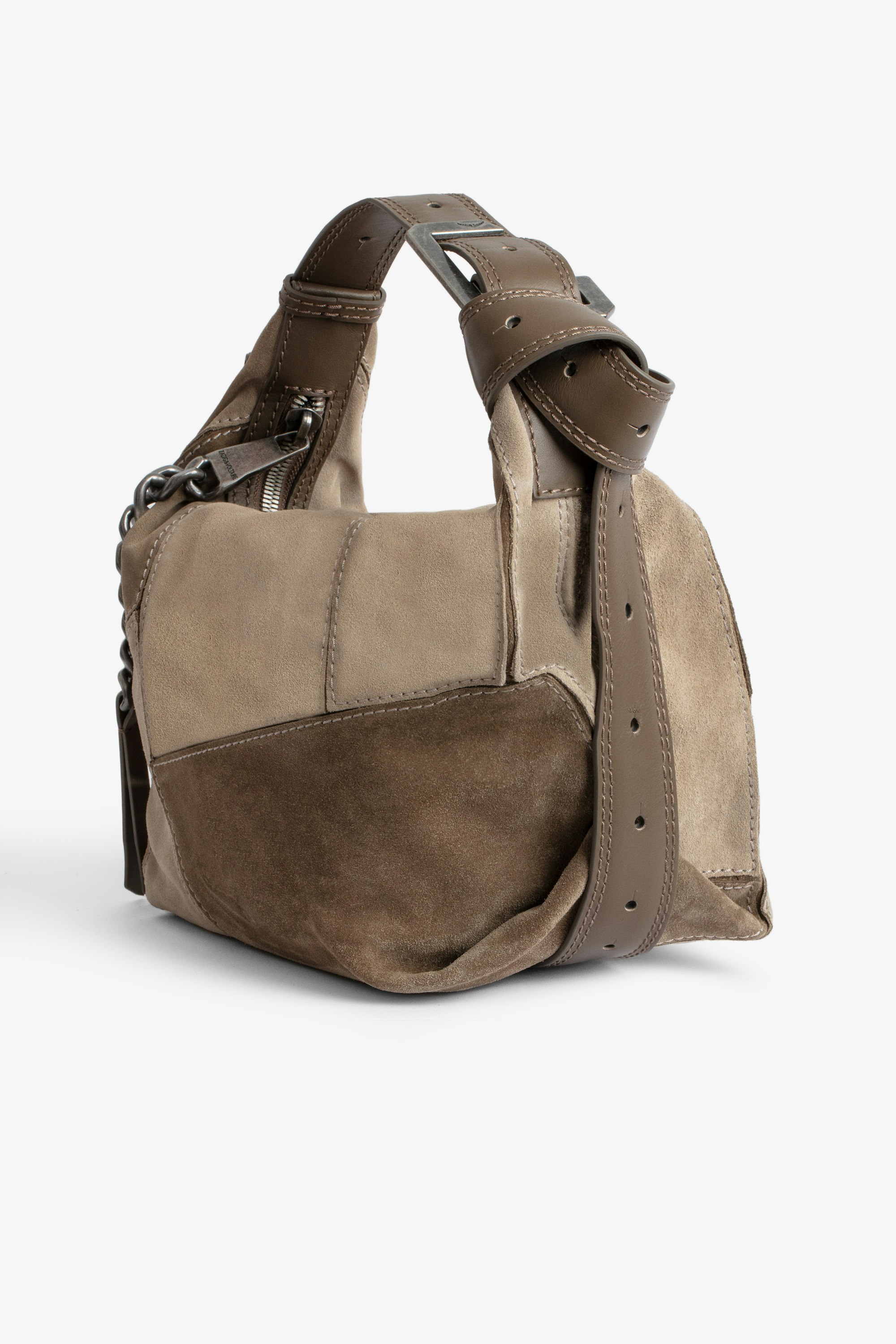 Sac Le Cecilia Suede Patchwork 2
