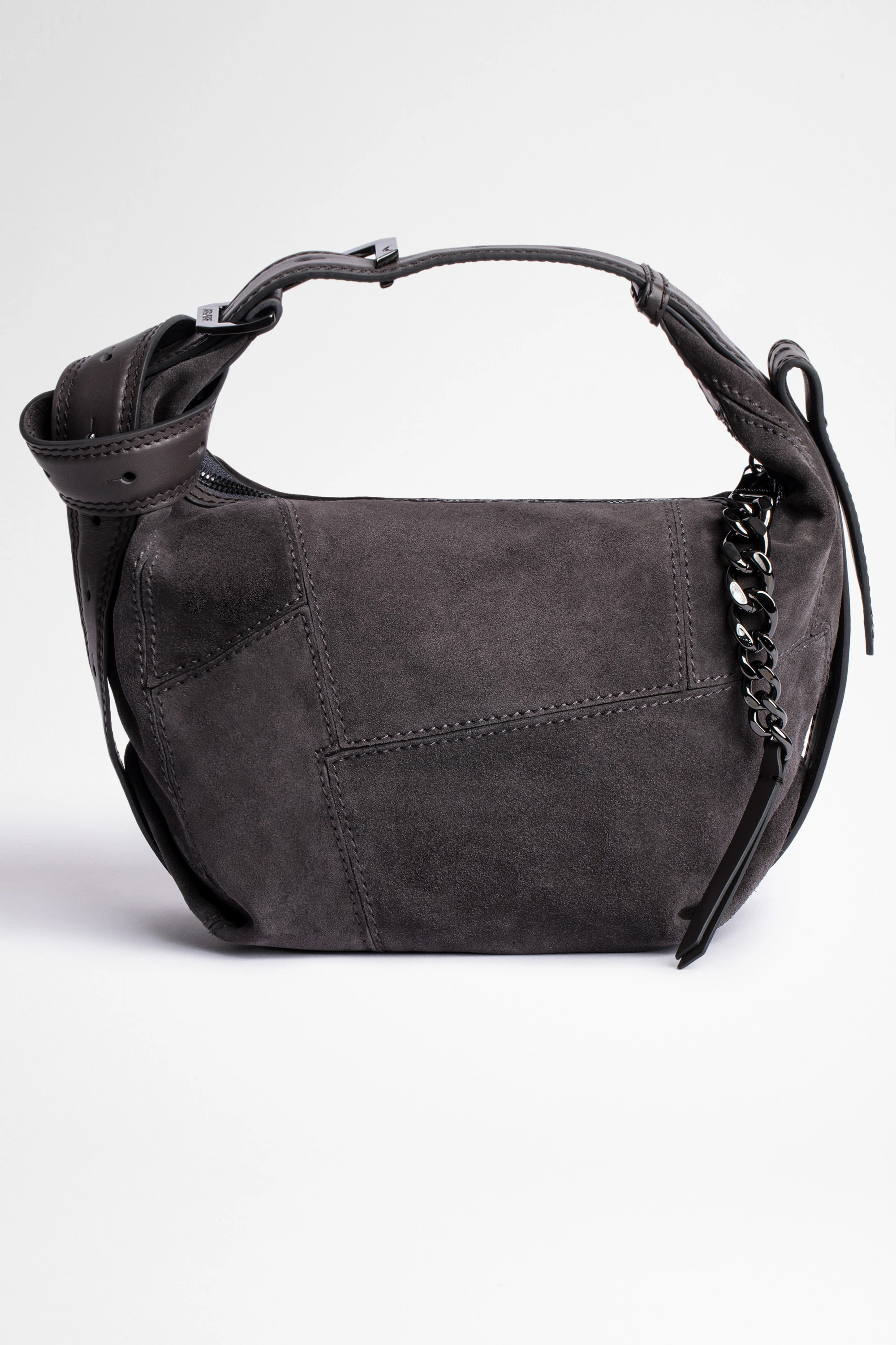 Le Cecilia Suede Patchwork Bag bag grey women | Zadig&Voltaire