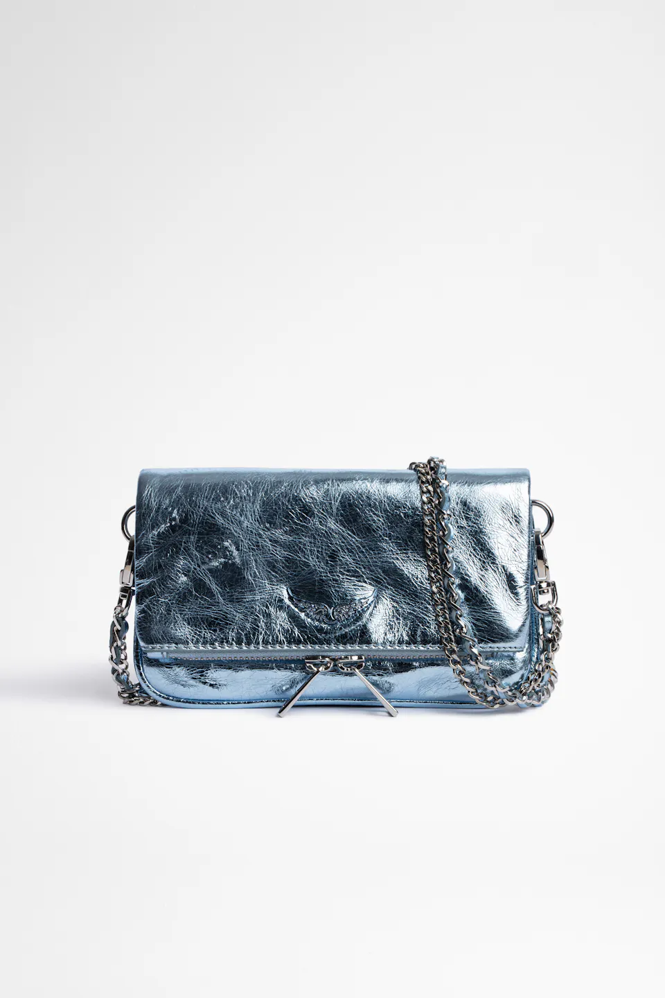 Sac Da Rook Pochette Rock Nano sac bleu femme | Zadig&Voltaire
