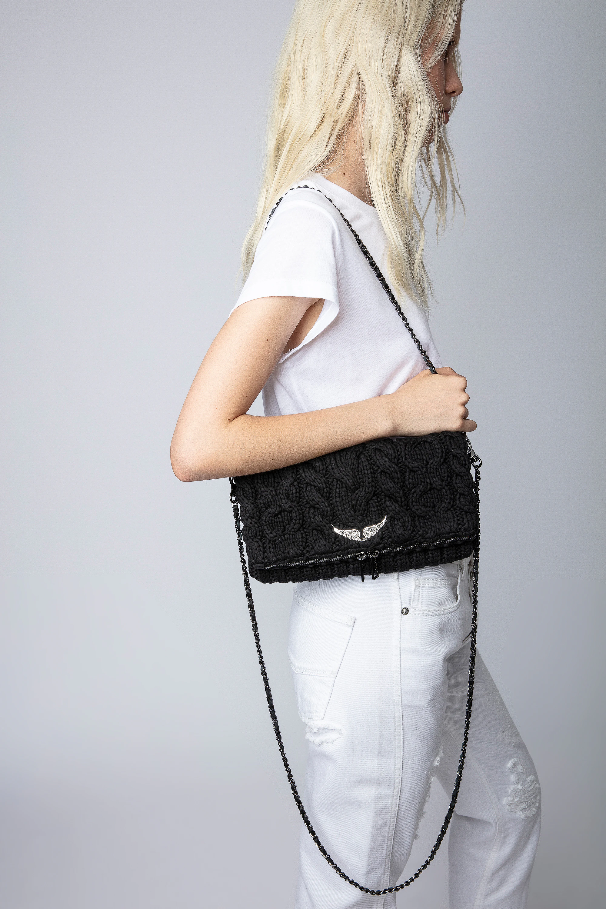 Knit Rock Clutch thumbnail 5