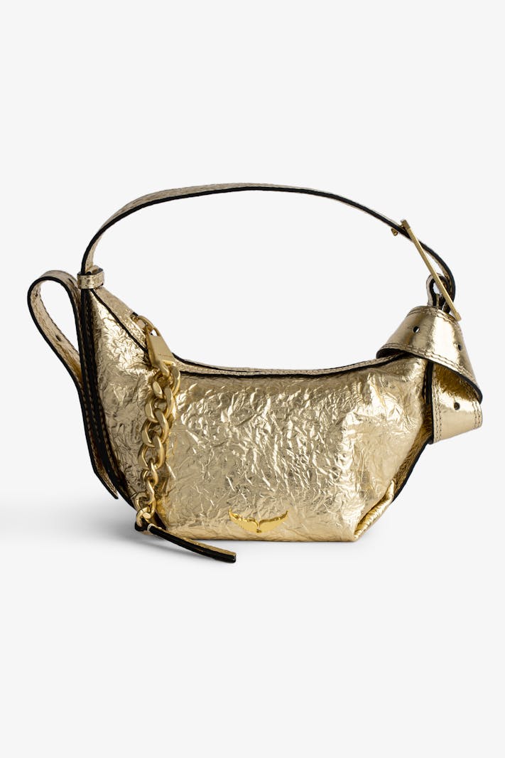 Bolso Le Cecilia XS Wrinkled Metal