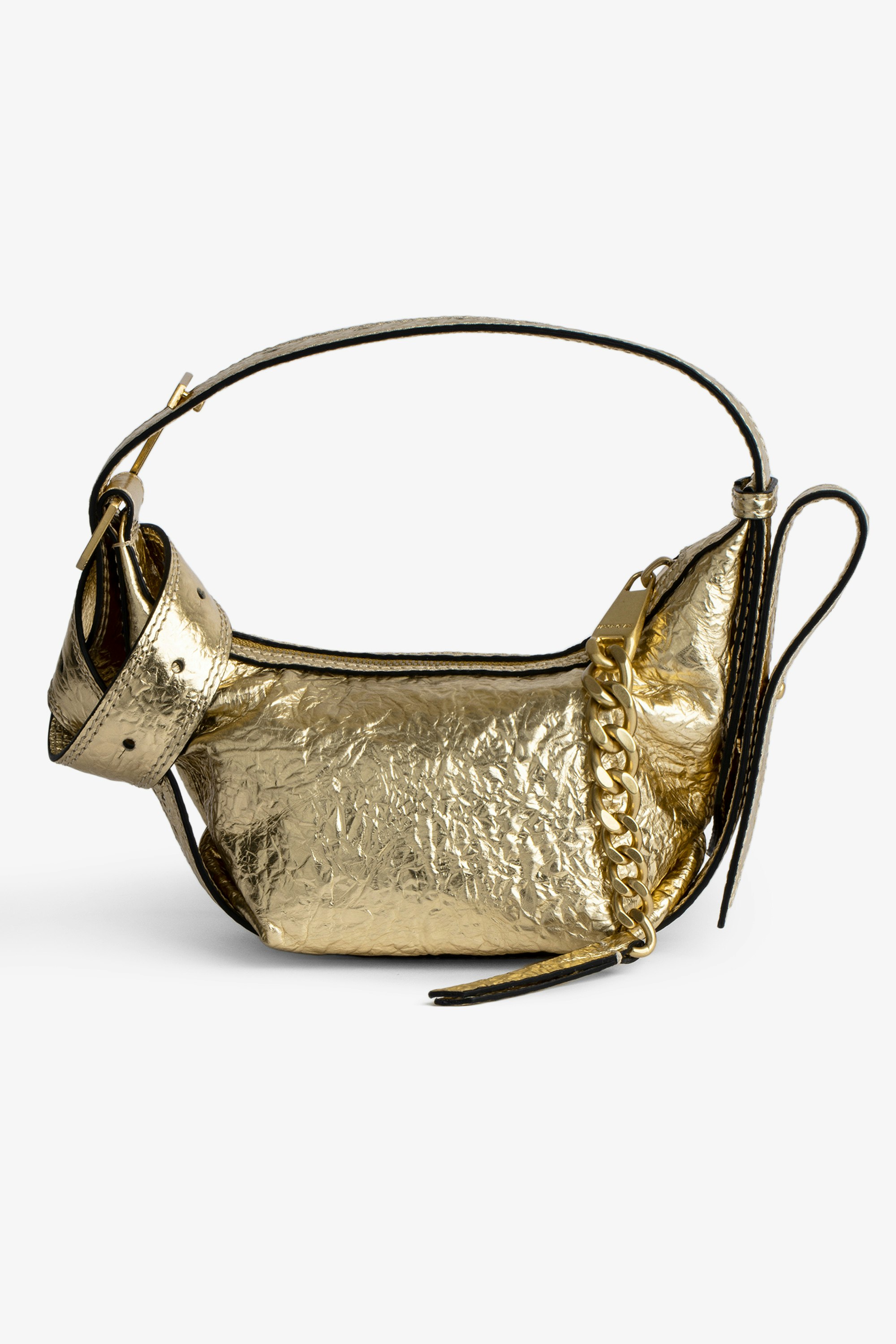 Bolso Le Cecilia XS Wrinkled Metal  2