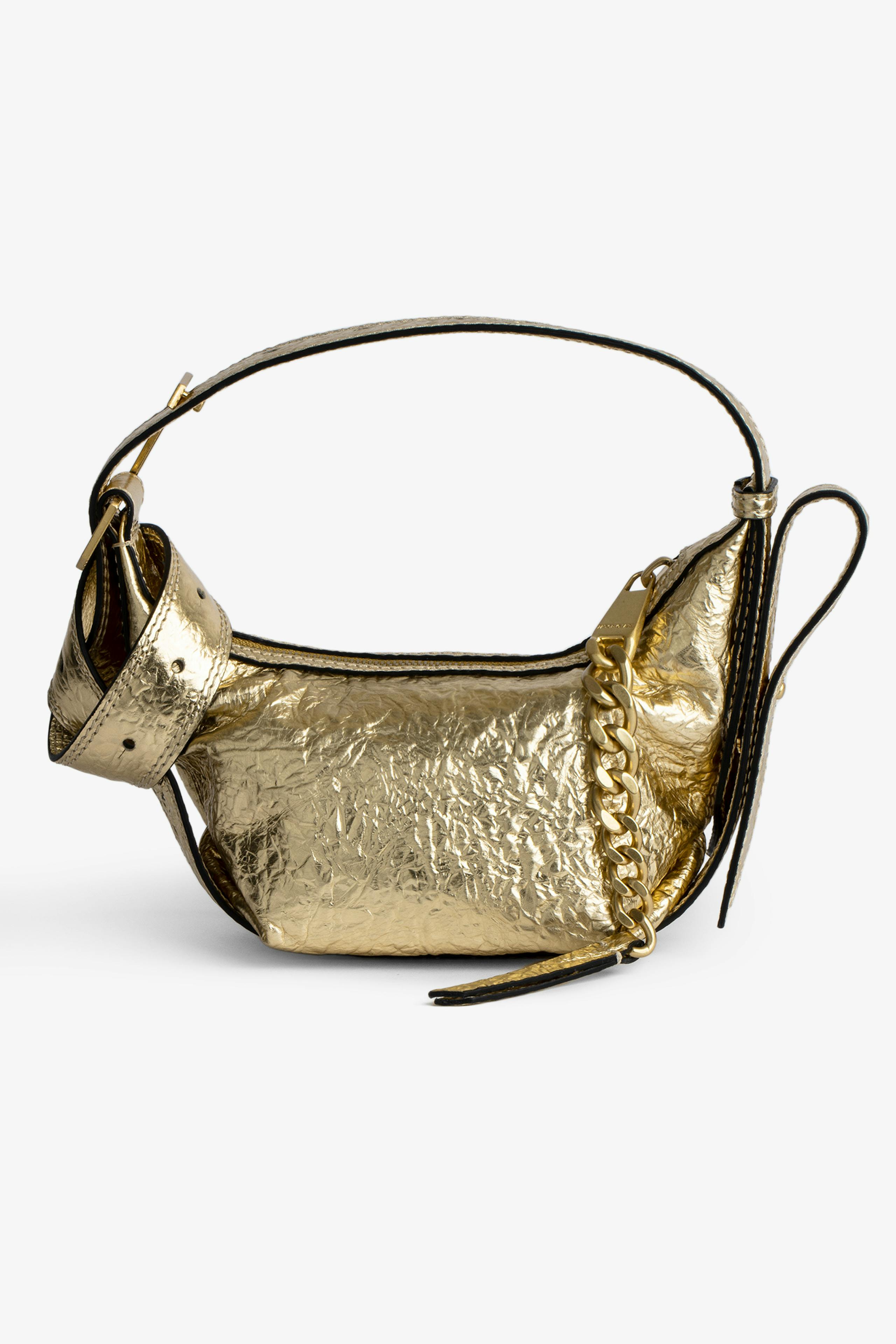 Bolso Le Cecilia XS Wrinkled Metal 2