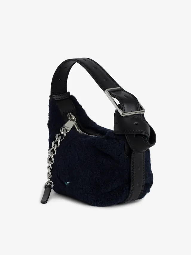 Le Cecilia XS Shearling Bag