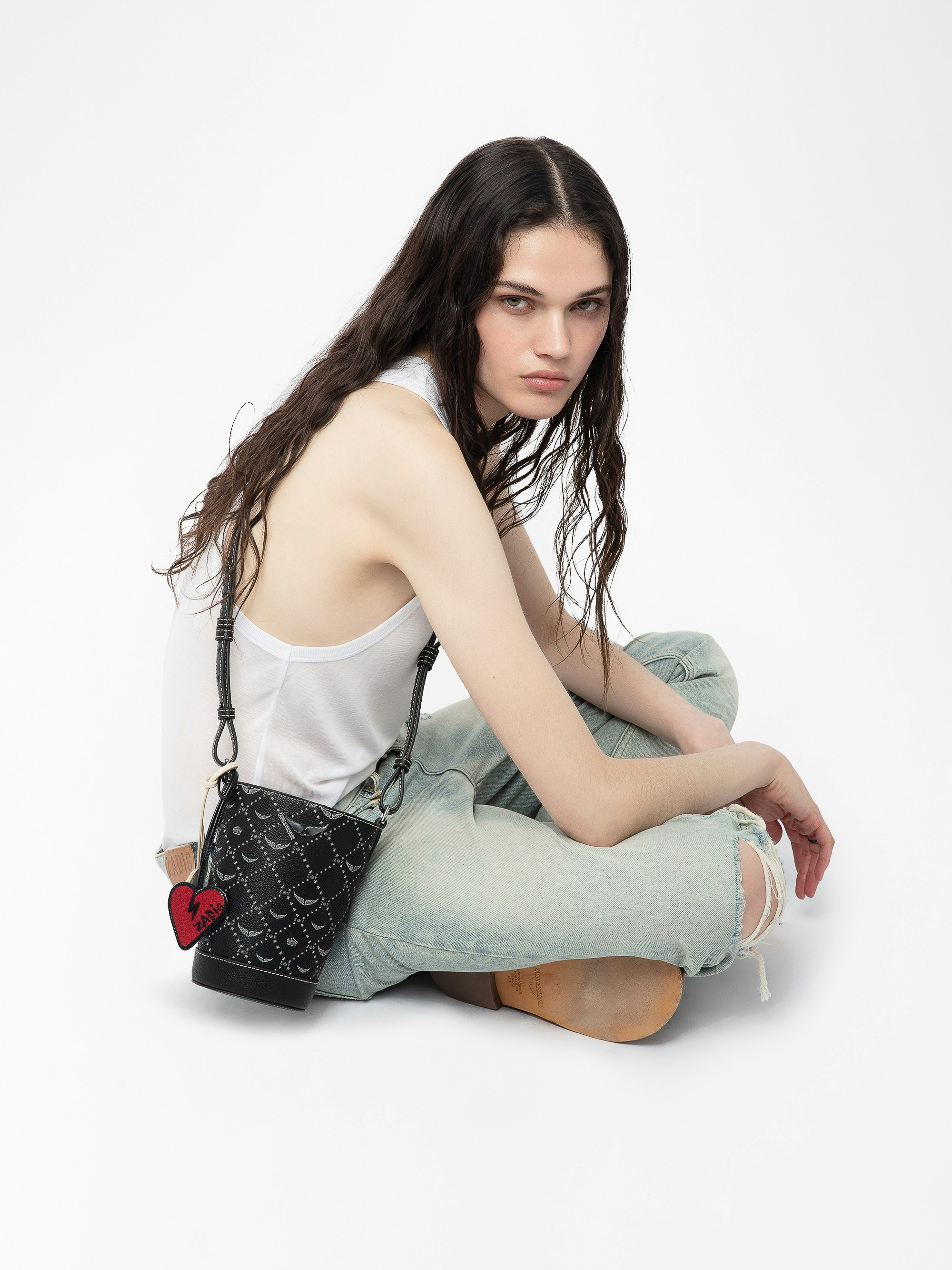 Z Bucket Nano Monogram Tasche