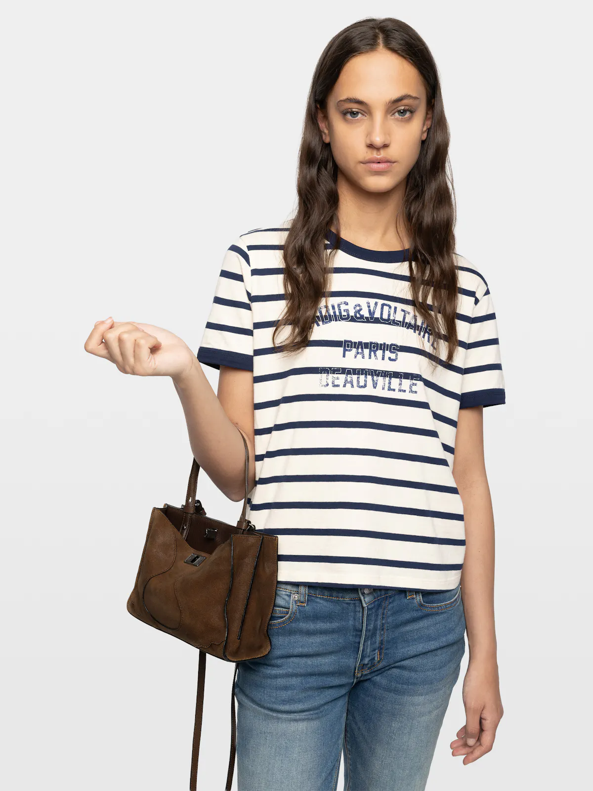 Borsa Jack Mini Suede Waxy