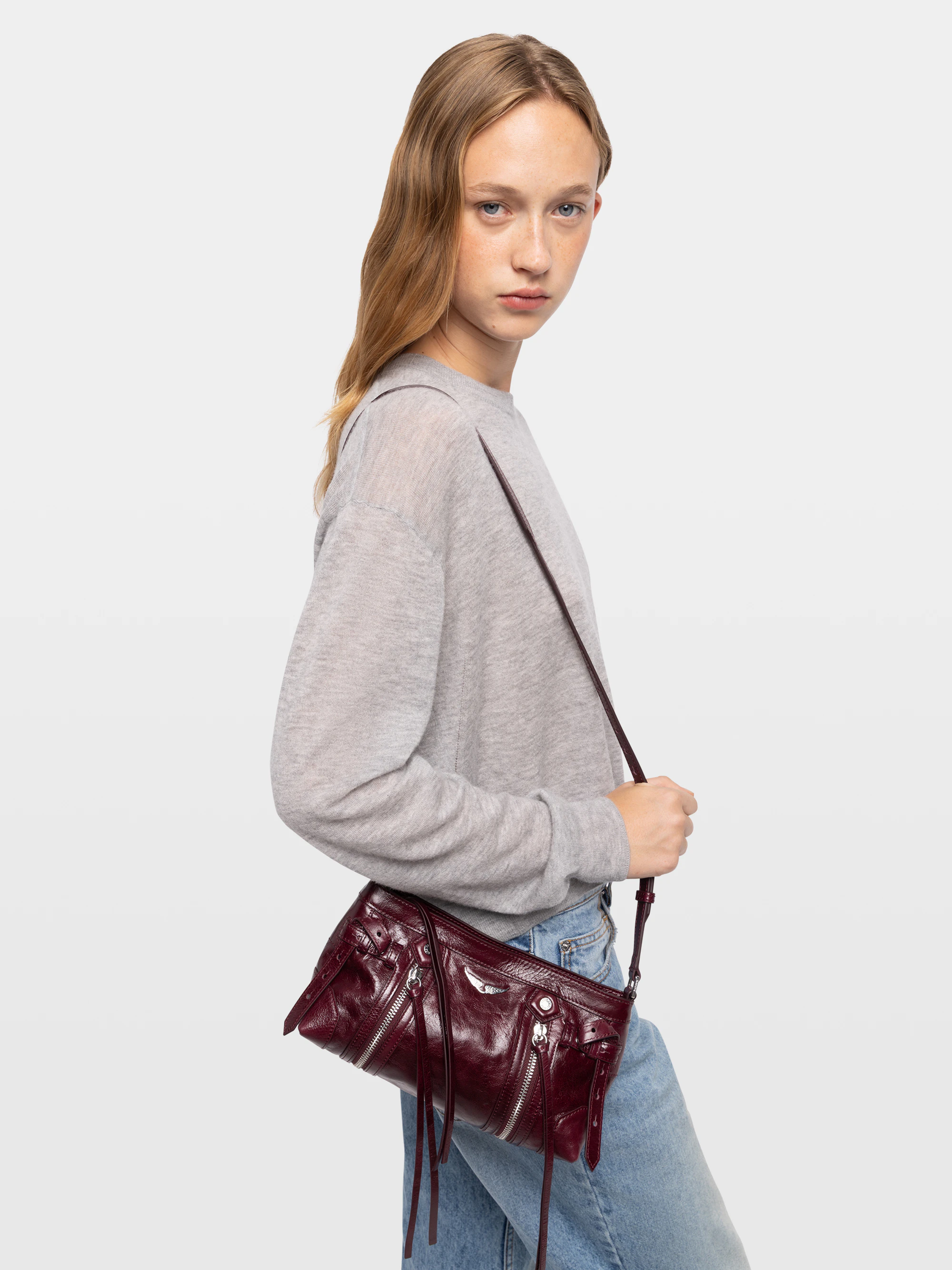 Madison Mini Vintage Patent Bag