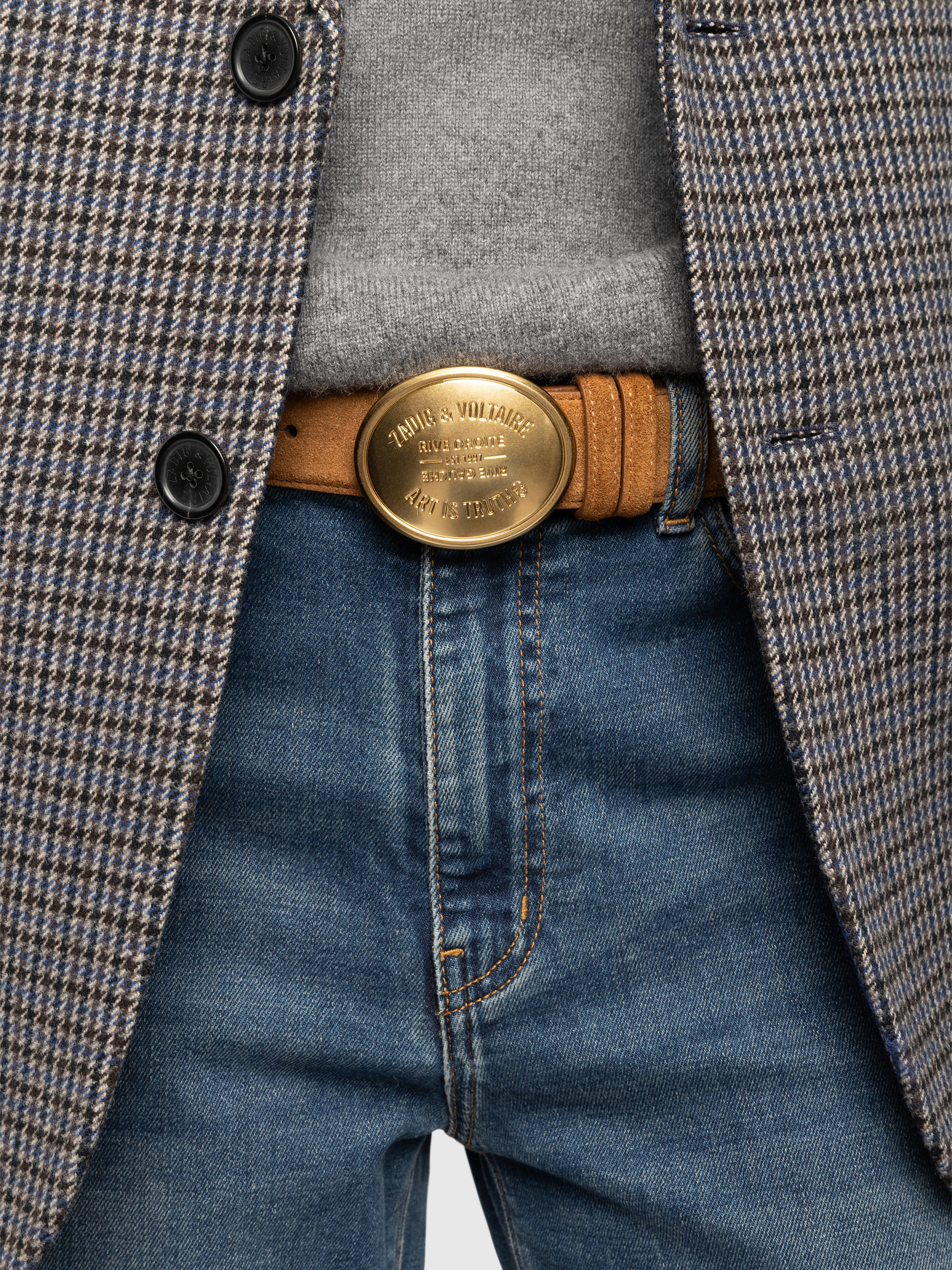 Colter Suede Belt