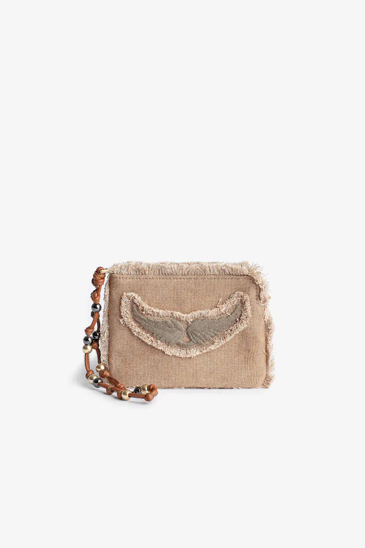 Mini Uma Wings Patch Canvas Clutch