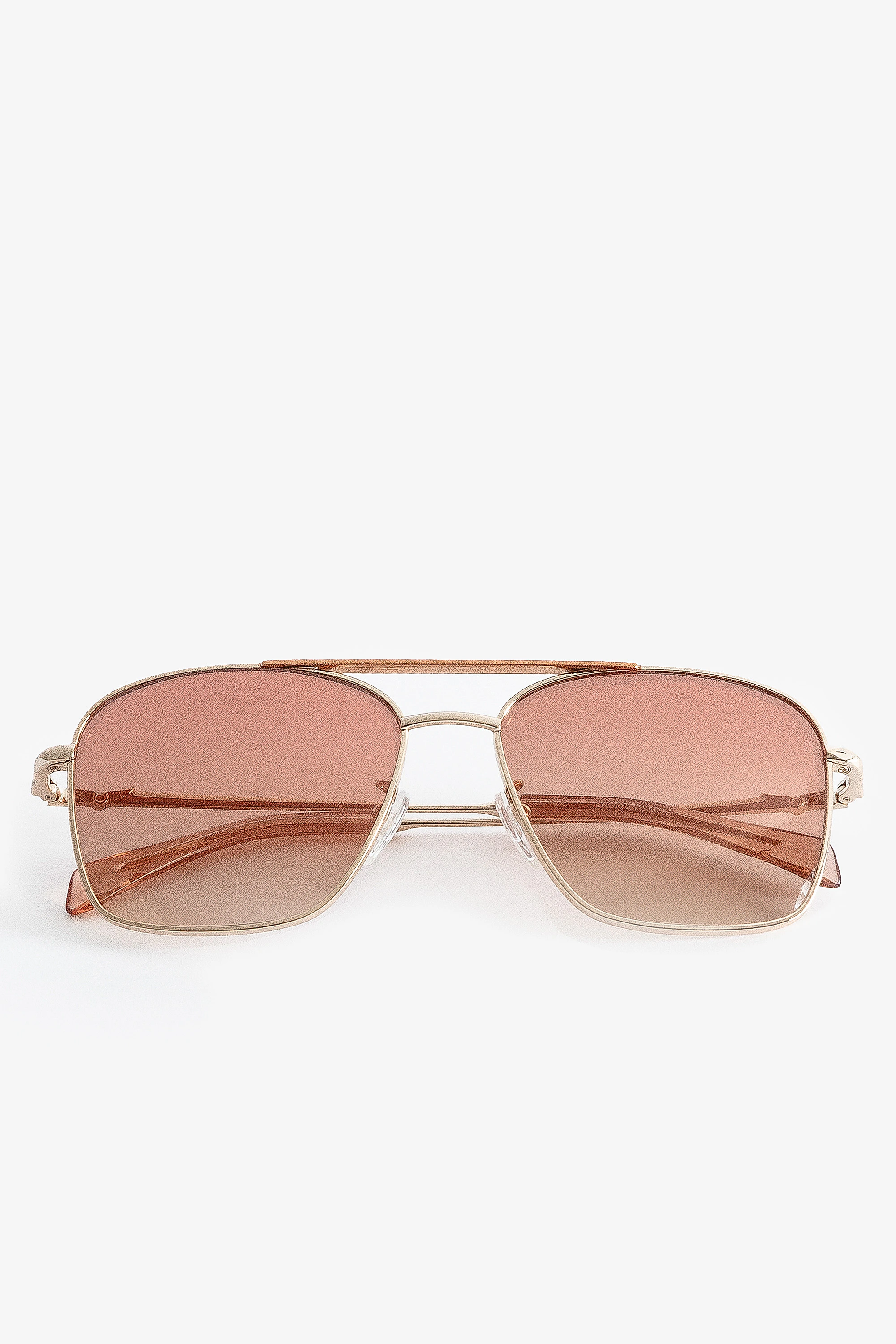 Aviator Wings Sunglasses sunglasses brown girls | Zadig&Voltaire