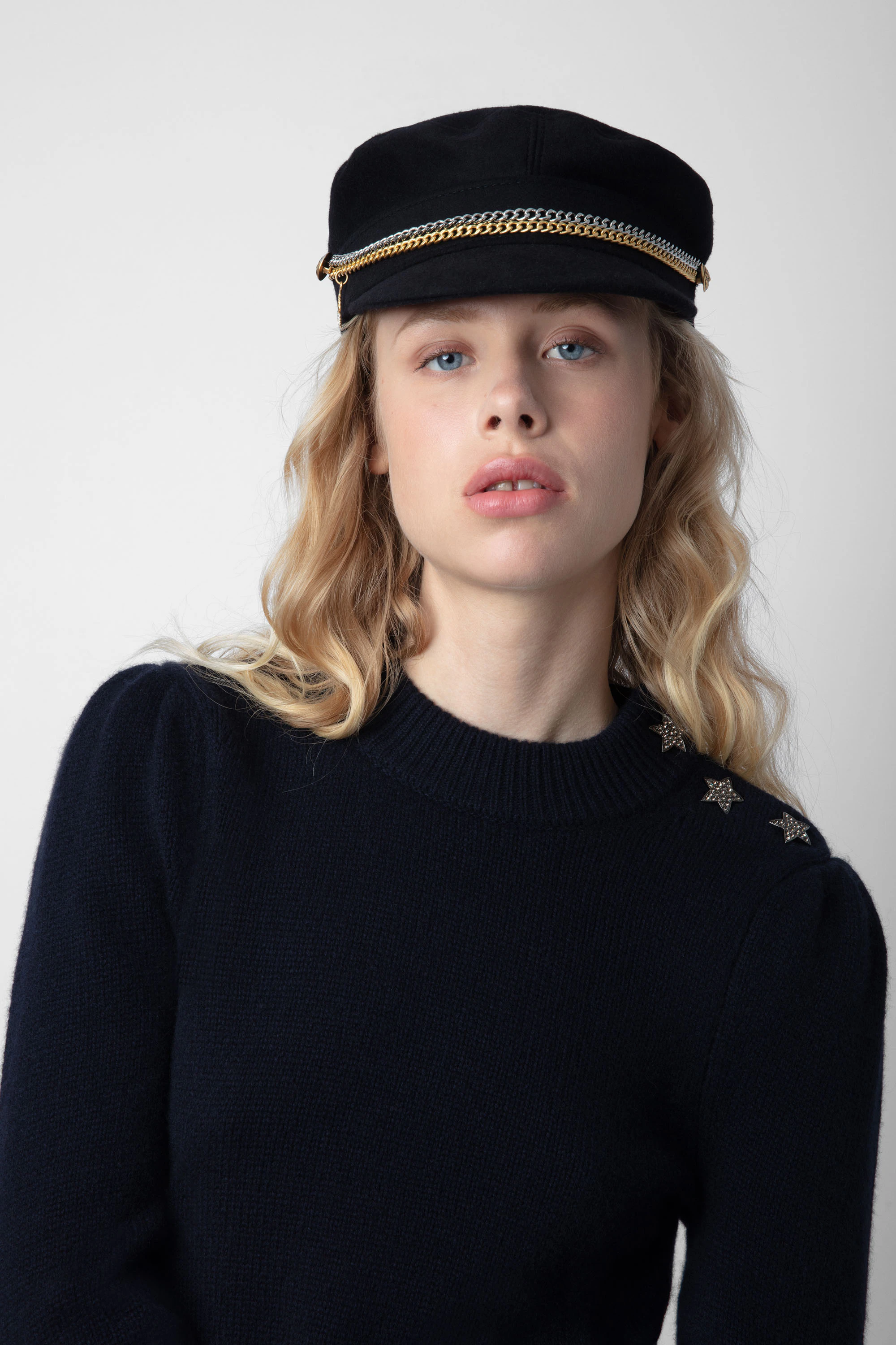 Cap Beret Wool thumbnail 5