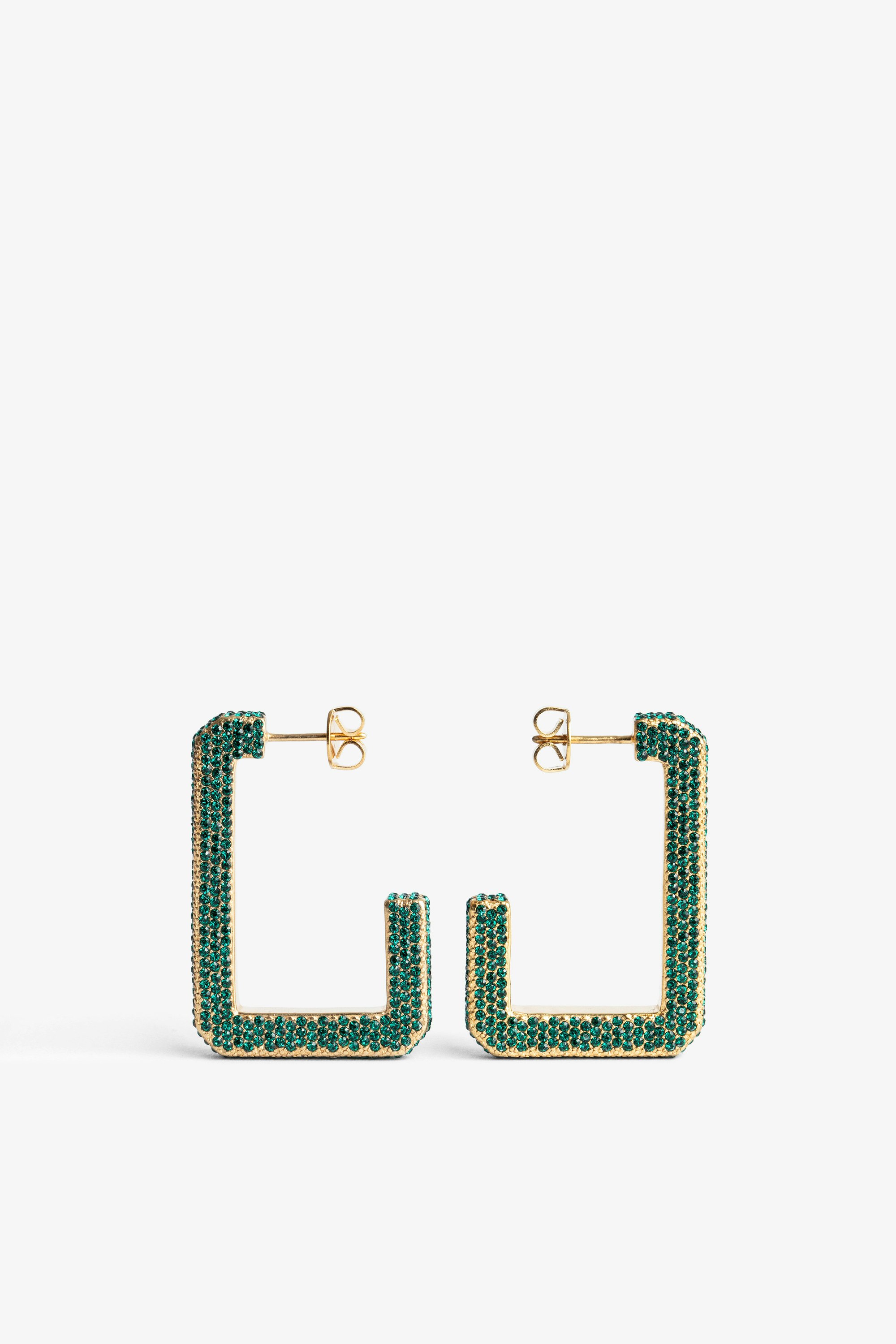 Cecilia Strass Earrings
