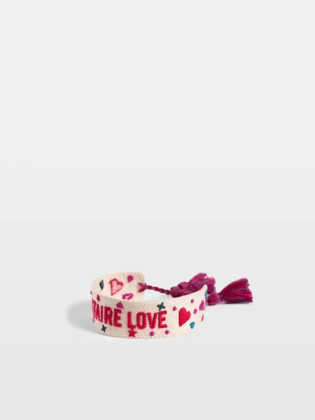 Zadig Love Woven Bracelet