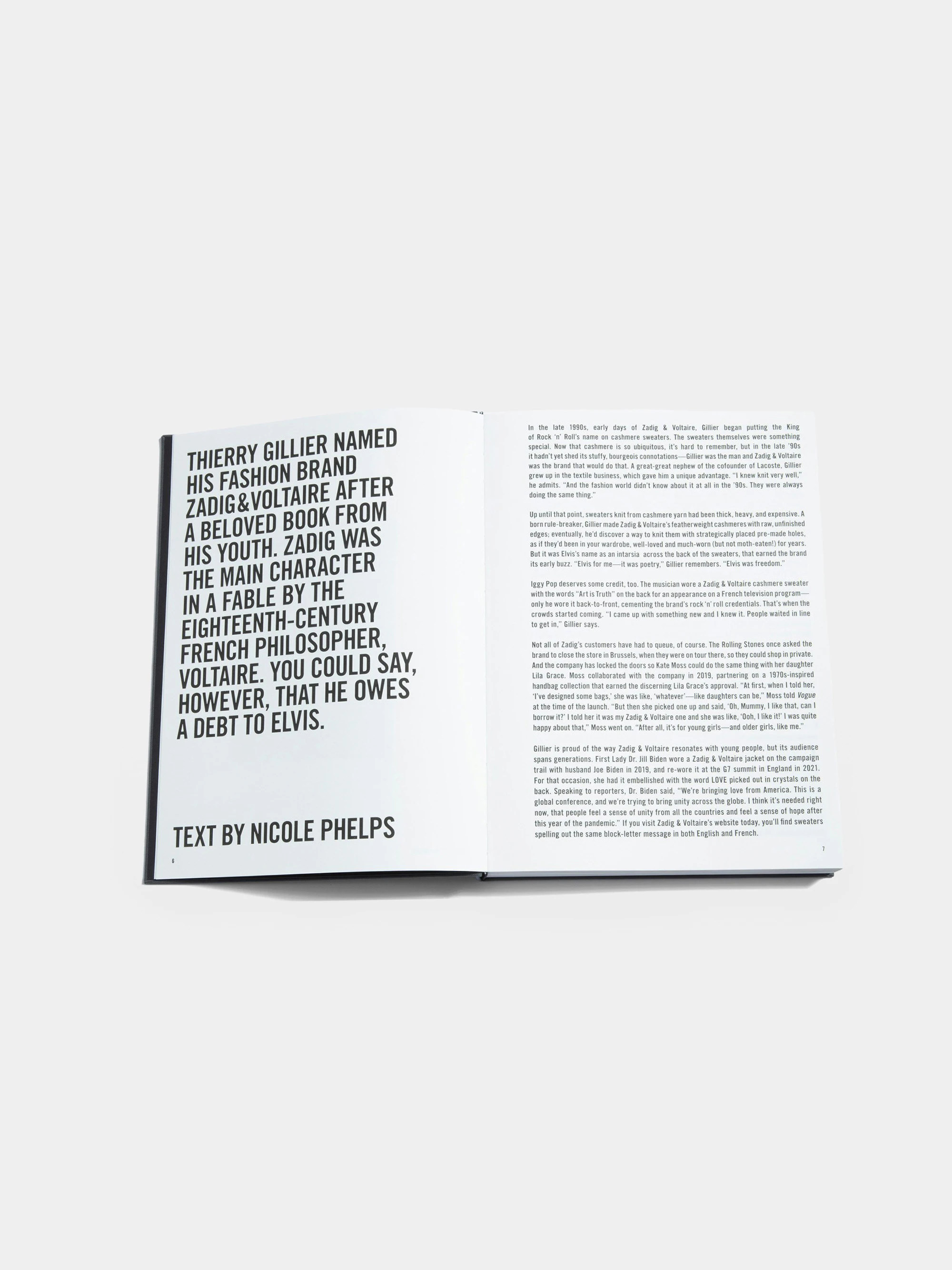 Zadig&Voltaire Book: Established 1997 in Paris - French Version