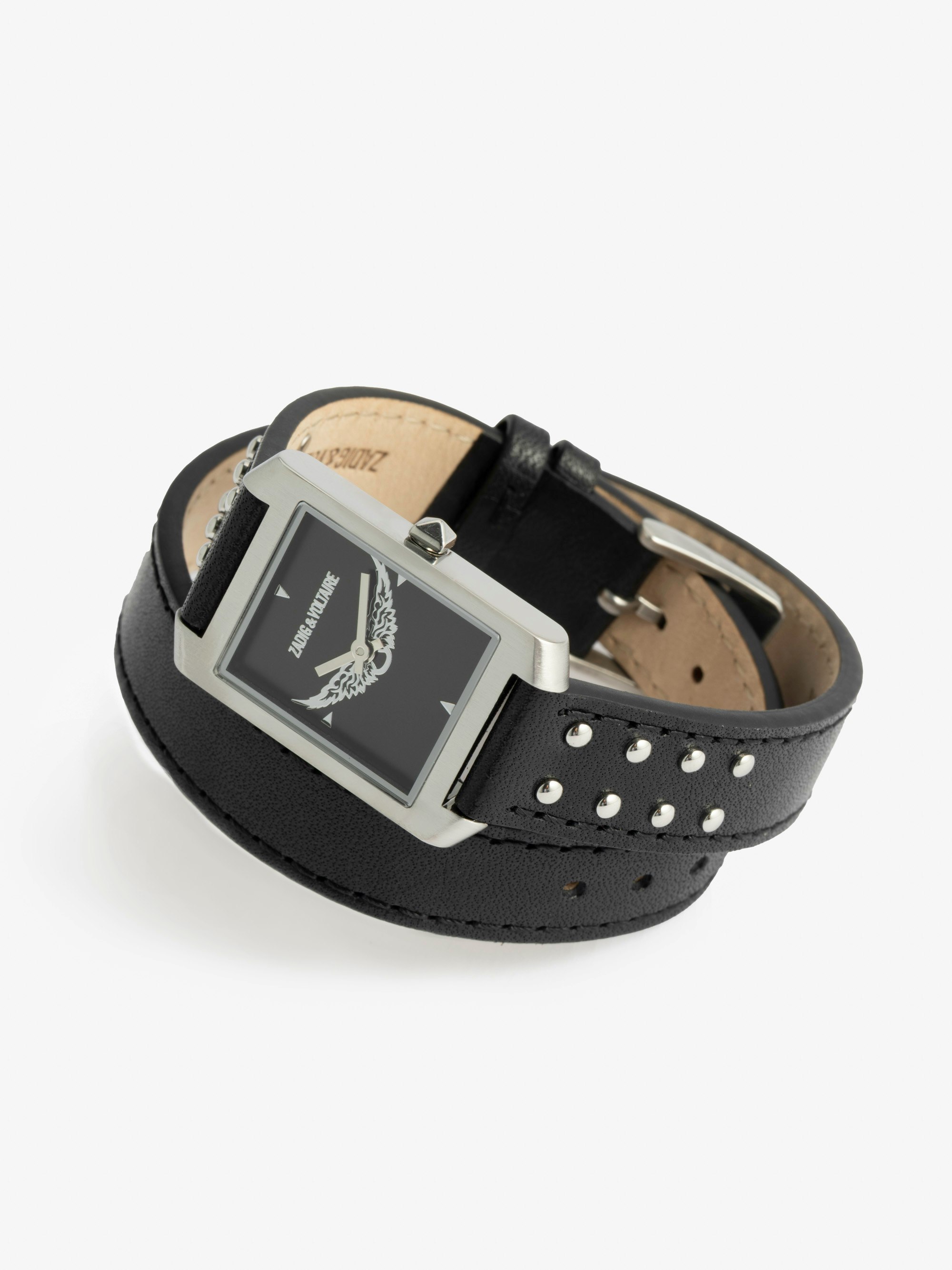 Voltaire Leather Studs Watch