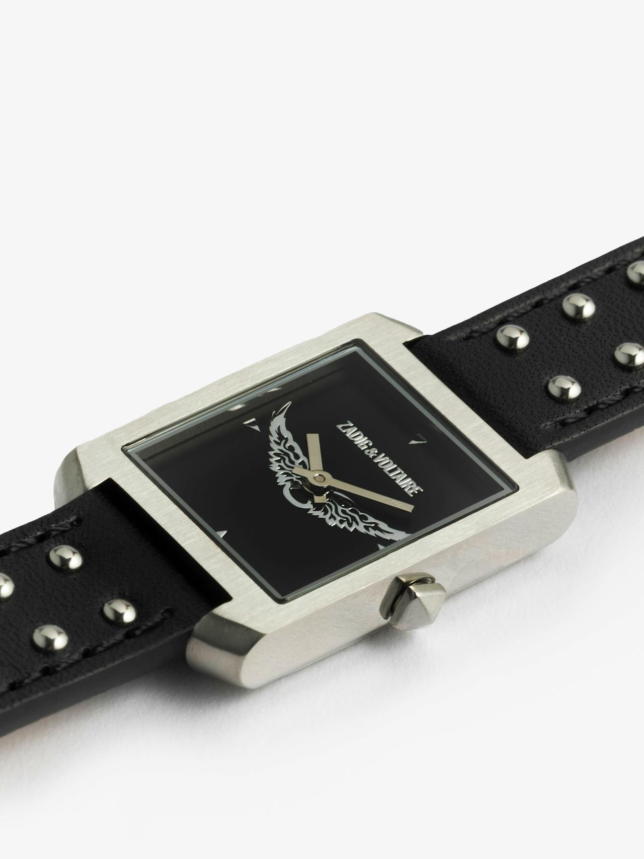 Voltaire Leather Studs Watch