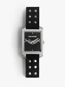 Voltaire Leather Studs Watch