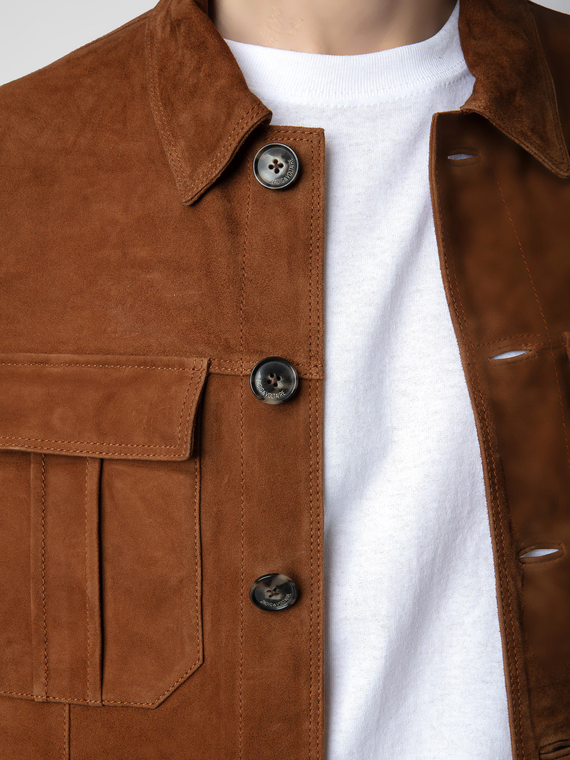 Blouson Kuba Cuir Suede thumbnail 5