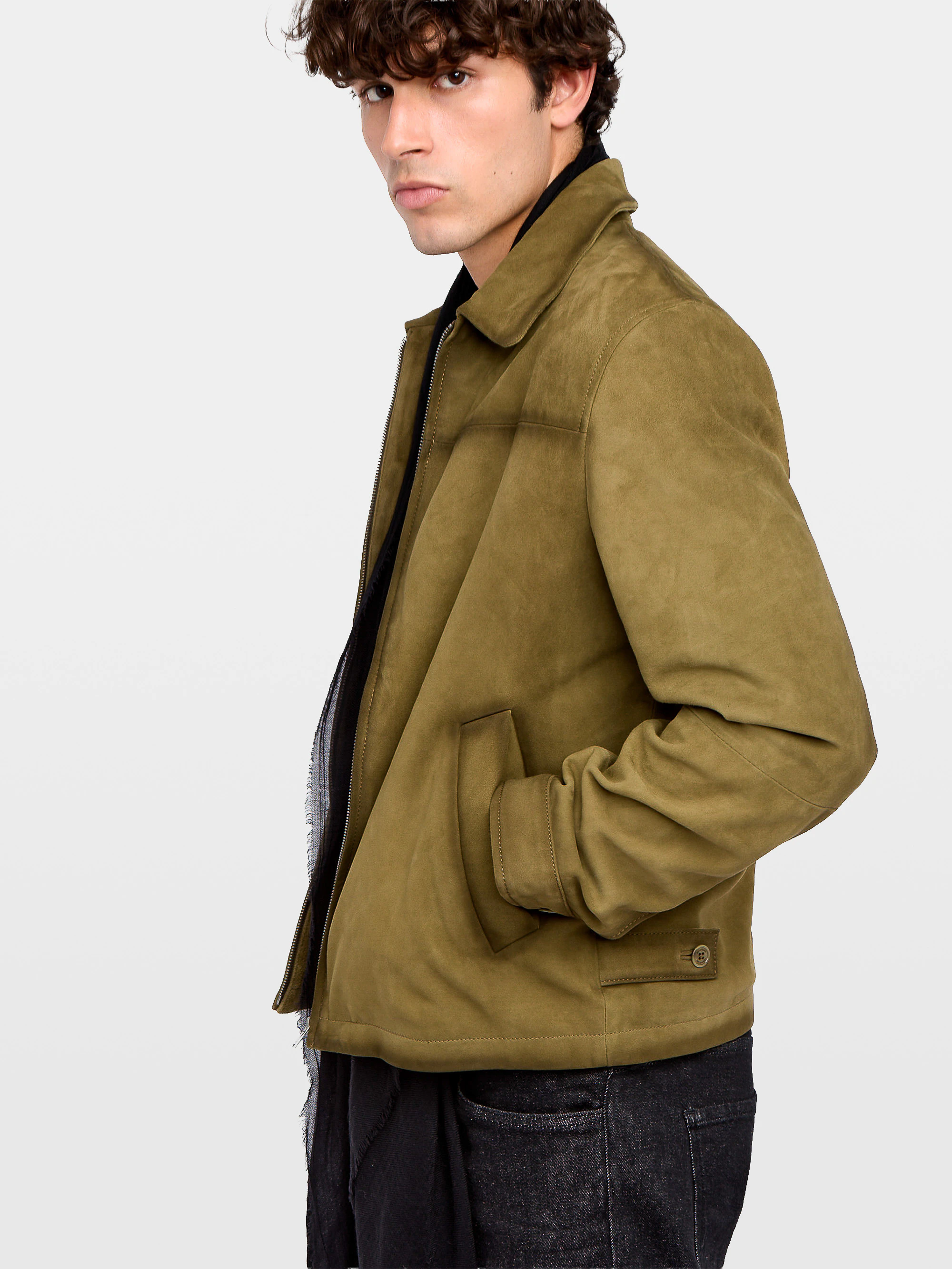 Chaqueta Loumy de Piel de Ante