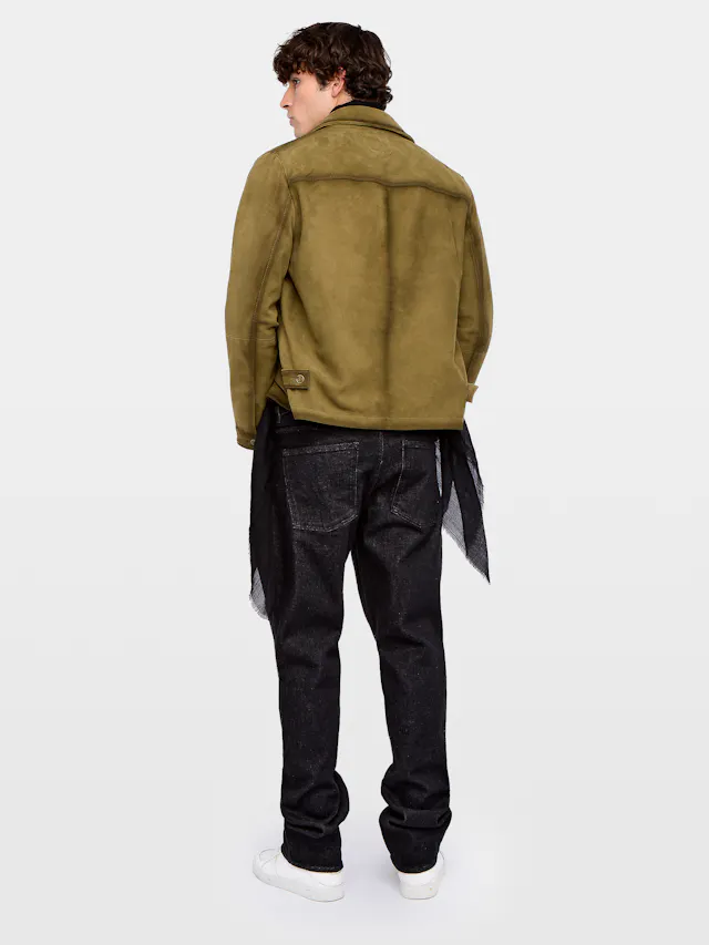 Loumy Suede Leather Jacket