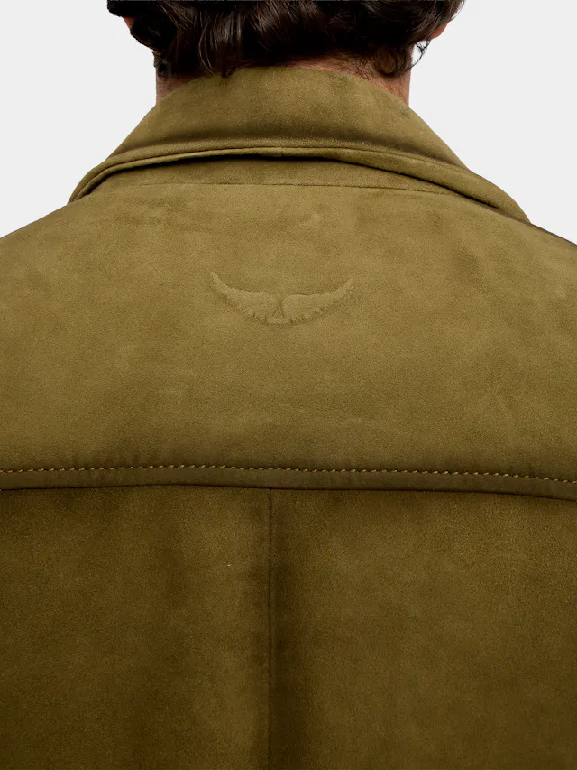 Loumy Suede Leather Jacket