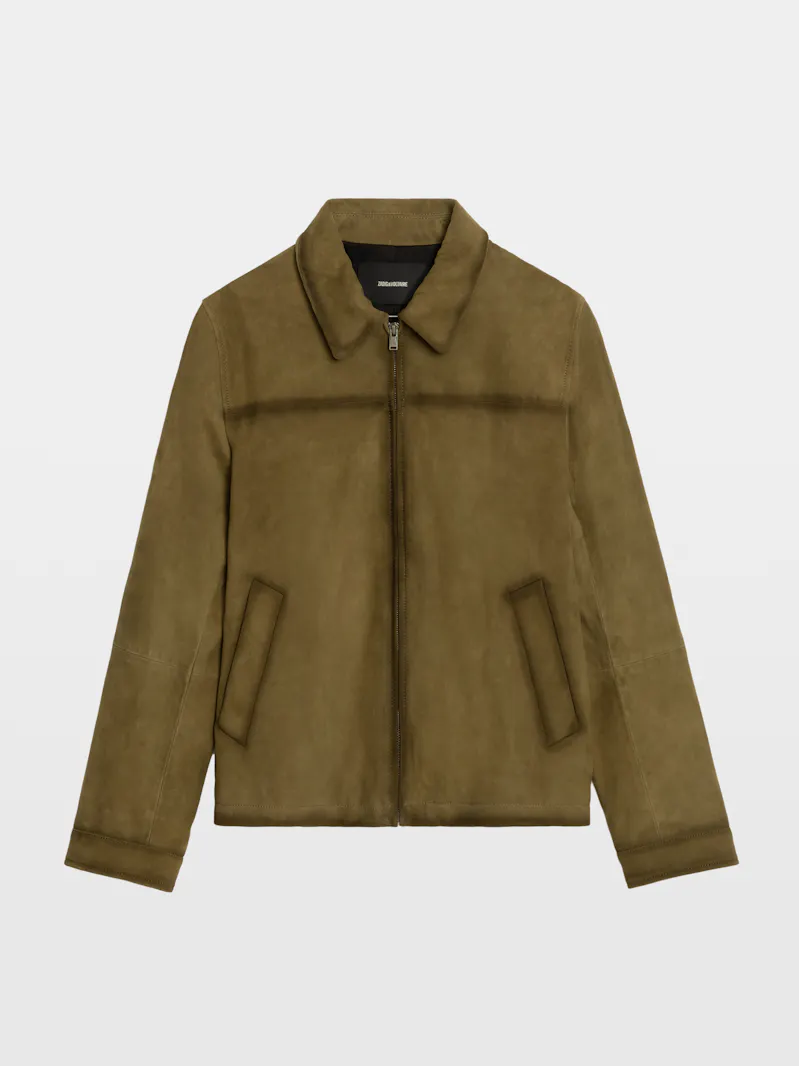 Blouson Loumy Cuir Suede