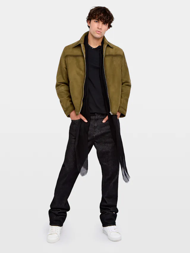 Loumy Suede Leather Jacket