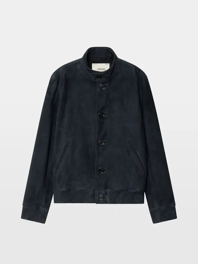 Blouson Lonni Cuir Suede