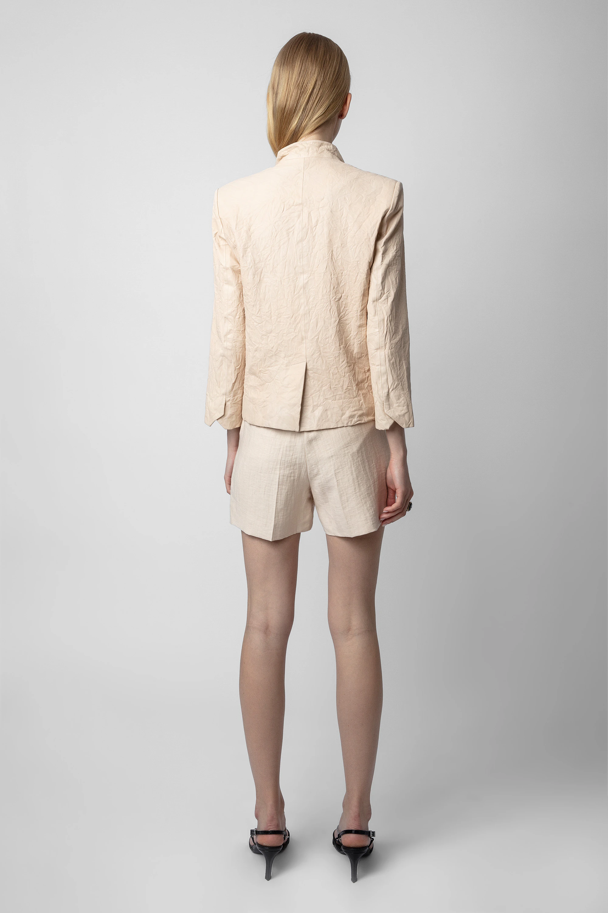 Blazer Verys Cuir Froissé