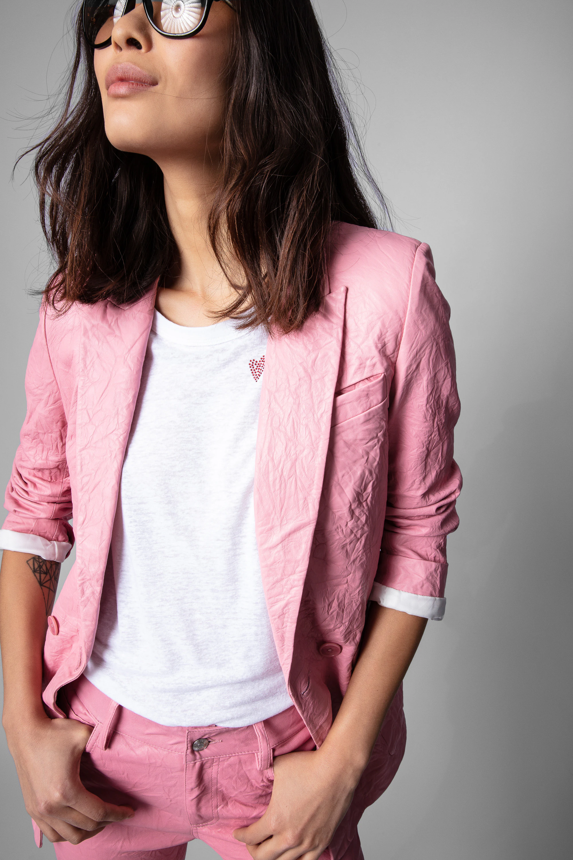 Blazer Visko 100% Crinkled Leather thumbnail 3