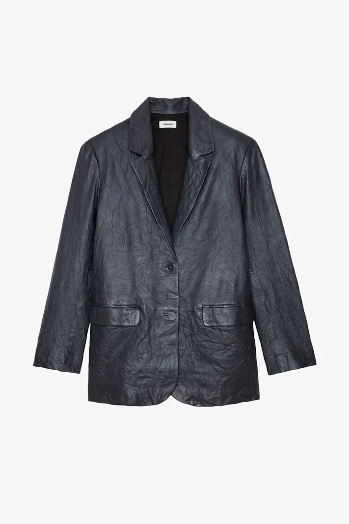 Blazer Venturi Pelle Stropicciata