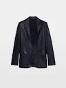 Valse Leather Blazer - configurable