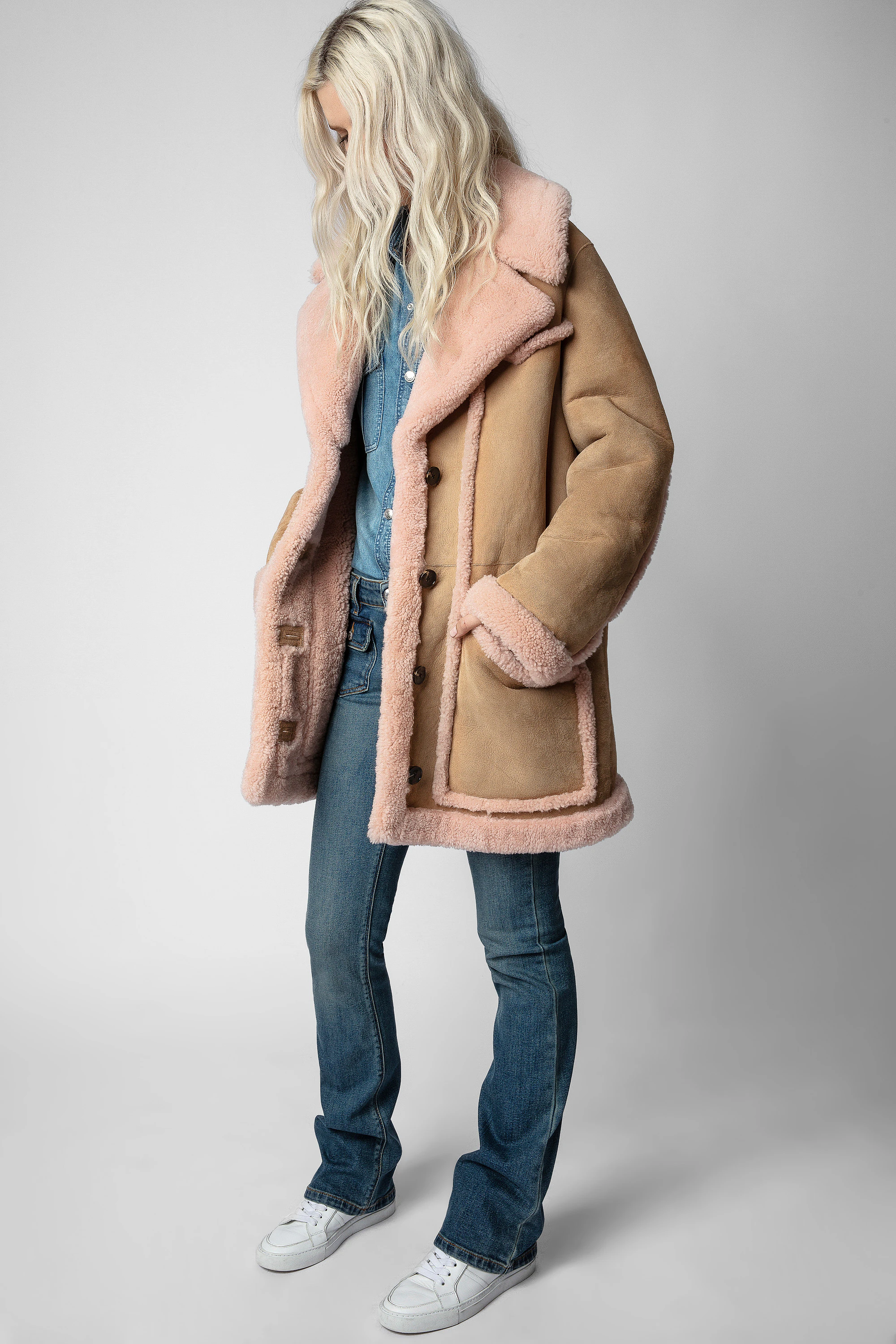 Laury Shearling Coat thumbnail 3