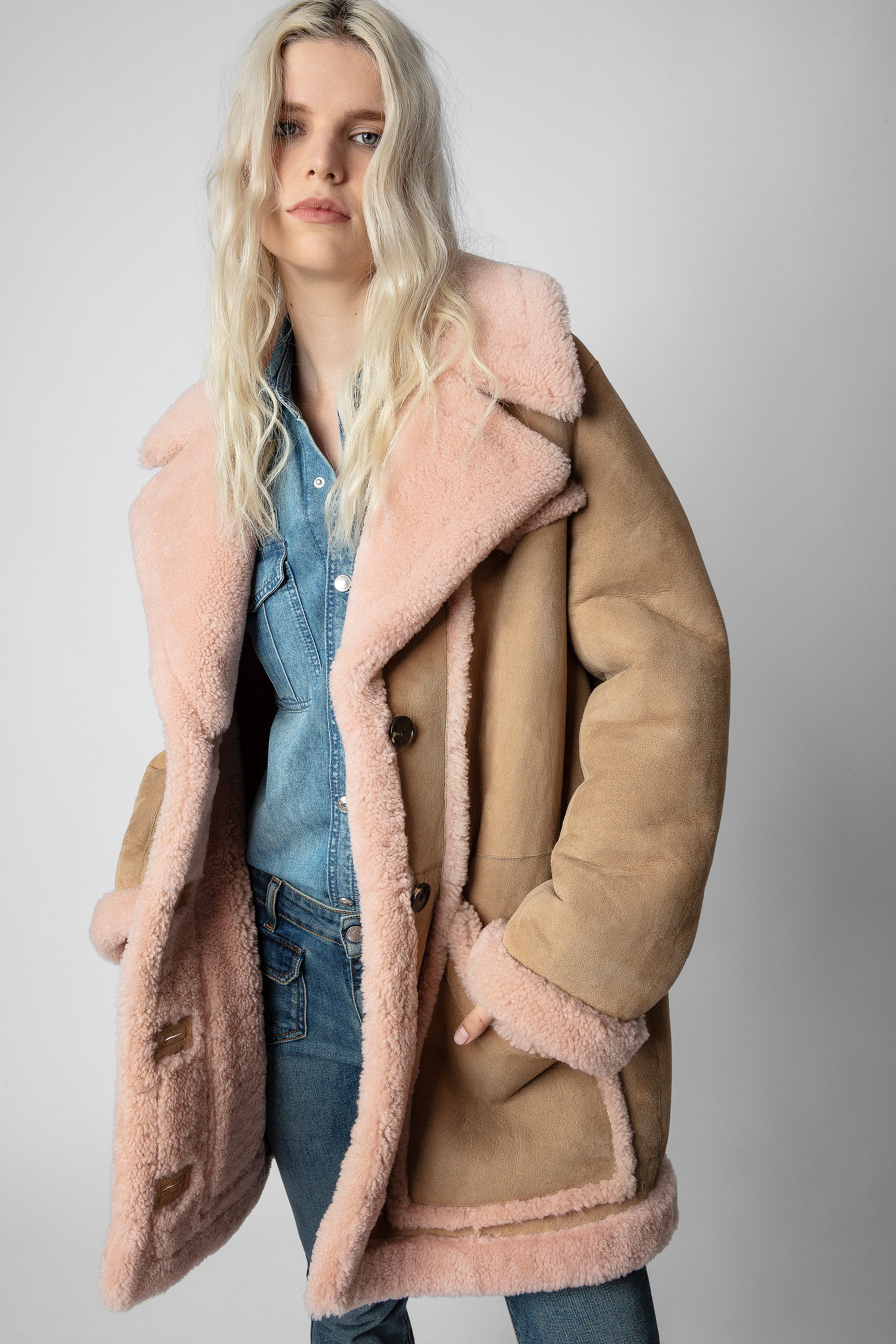 Laury Shearling Coat thumbnail 2