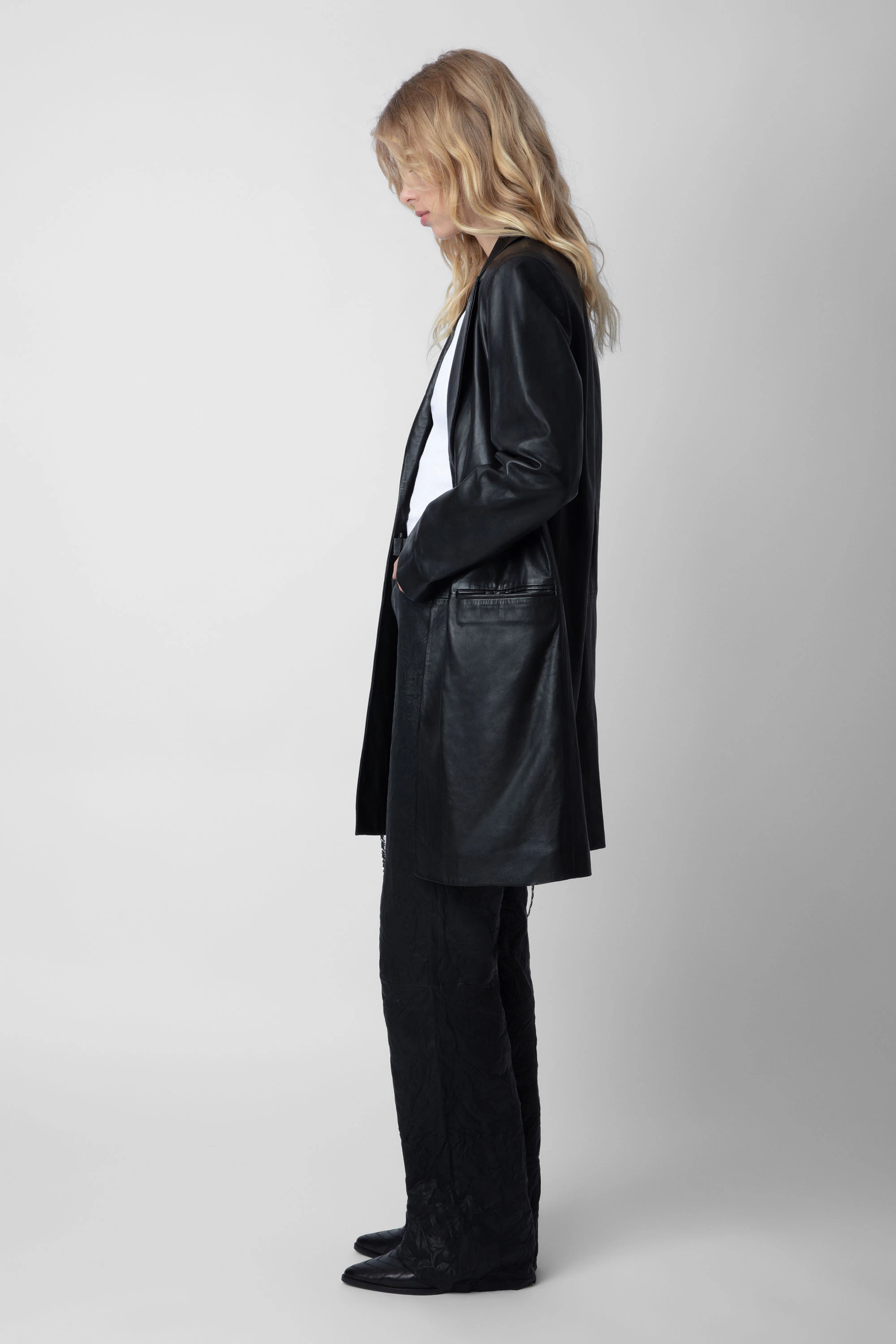 Manteau Monarque Cuir thumbnail 3