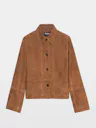 Lessa Suede Leather Jacket - configurable