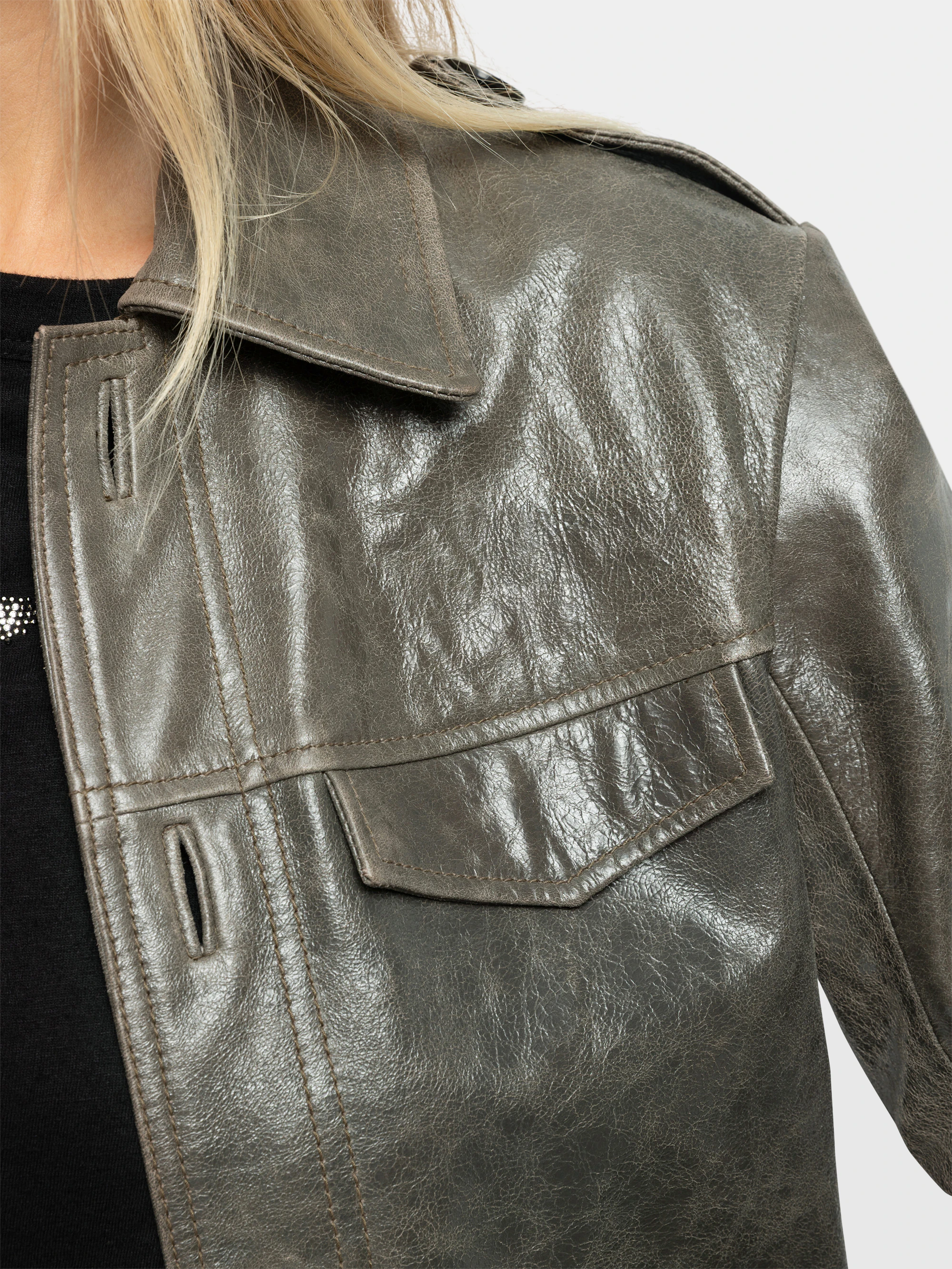 Veram Jacket Leather